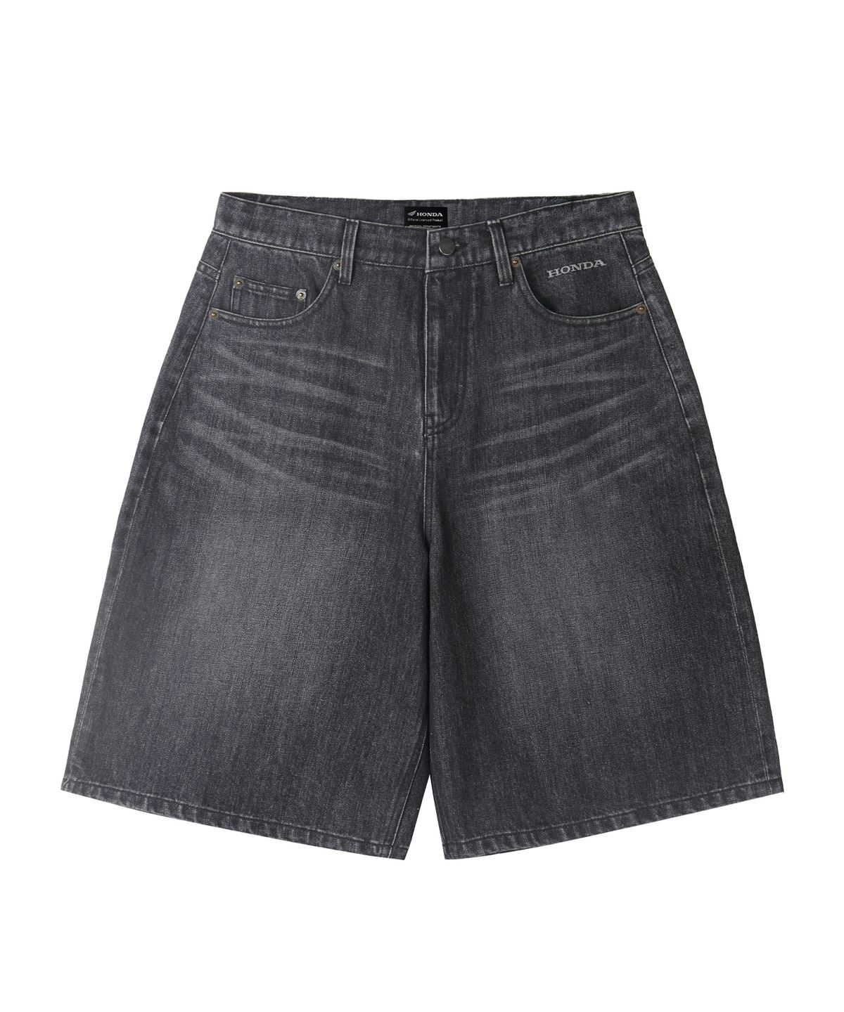핍스 모터사이클(PHYPS MOTORCYCLE) Motorcycle Bermuda Pants Black