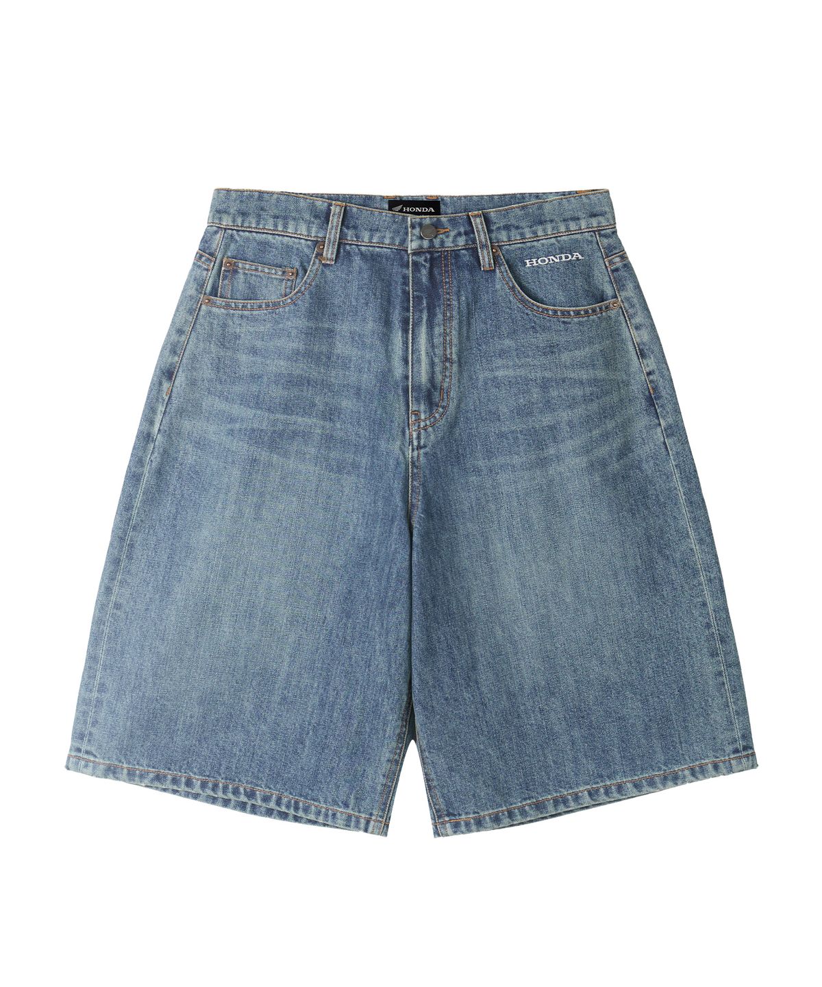 핍스 모터사이클(PHYPS MOTORCYCLE) Motorcycle Bermuda Pants Blue