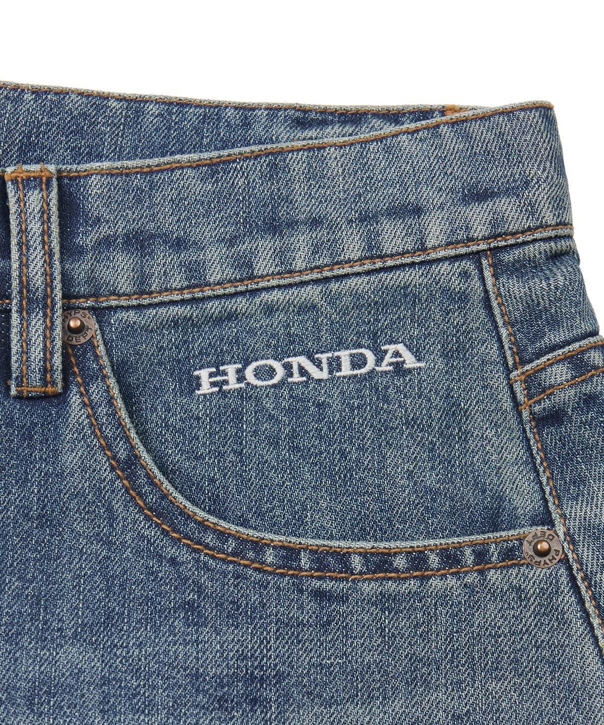 핍스 모터사이클(PHYPS MOTORCYCLE) Motorcycle Bermuda Pants Blue