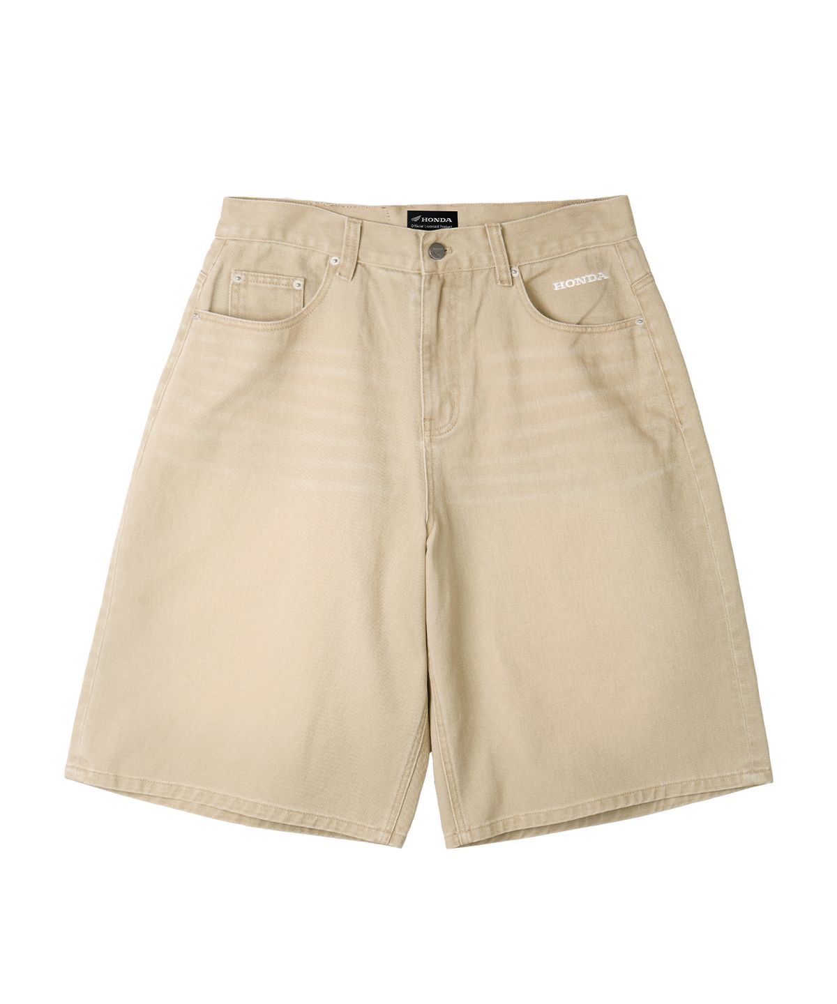 핍스 모터사이클(PHYPS MOTORCYCLE) Motorcycle Bermuda Pants Cream