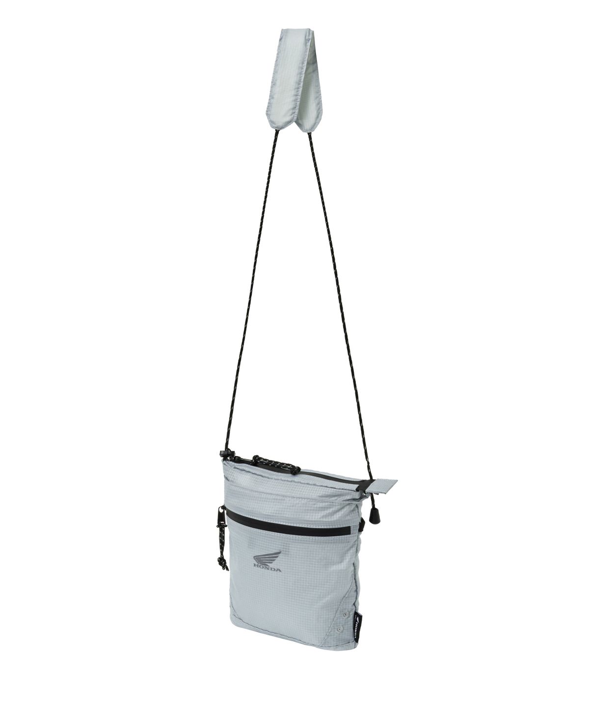 핍스 모터사이클(PHYPS MOTORCYCLE) Nylon Sacoche Bag Light Gray