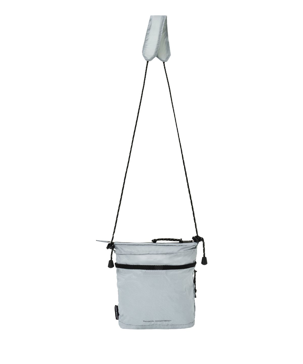 핍스 모터사이클(PHYPS MOTORCYCLE) Nylon Sacoche Bag Light Gray