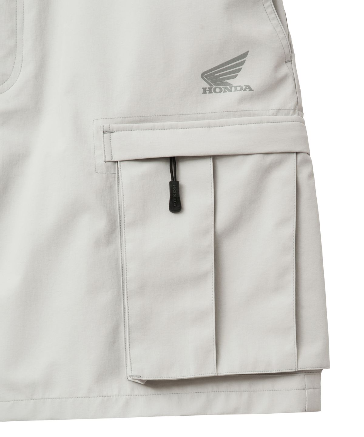 핍스 모터사이클(PHYPS MOTORCYCLE) H-Tech 3Layer Cargo Knee-Length Shorts Light Gray