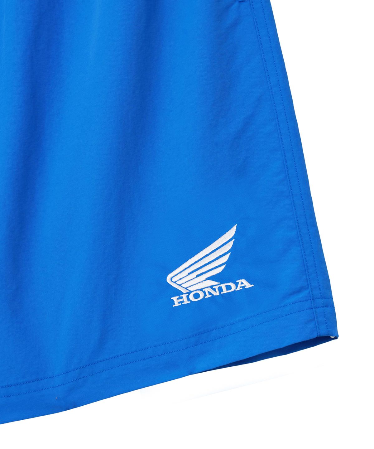 핍스 모터사이클(PHYPS MOTORCYCLE) Nylon Wing Logo 7Inch Packable Beach Shorts Blue