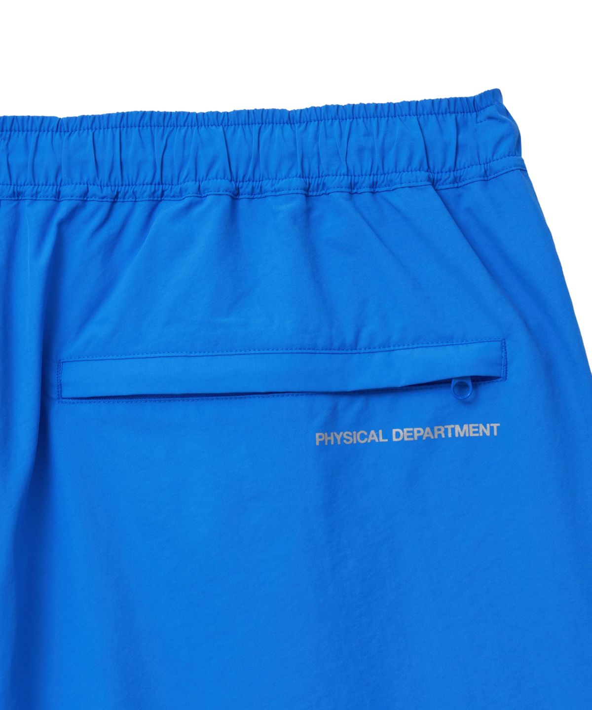 핍스 모터사이클(PHYPS MOTORCYCLE) Nylon Wing Logo 7Inch Packable Beach Shorts Blue