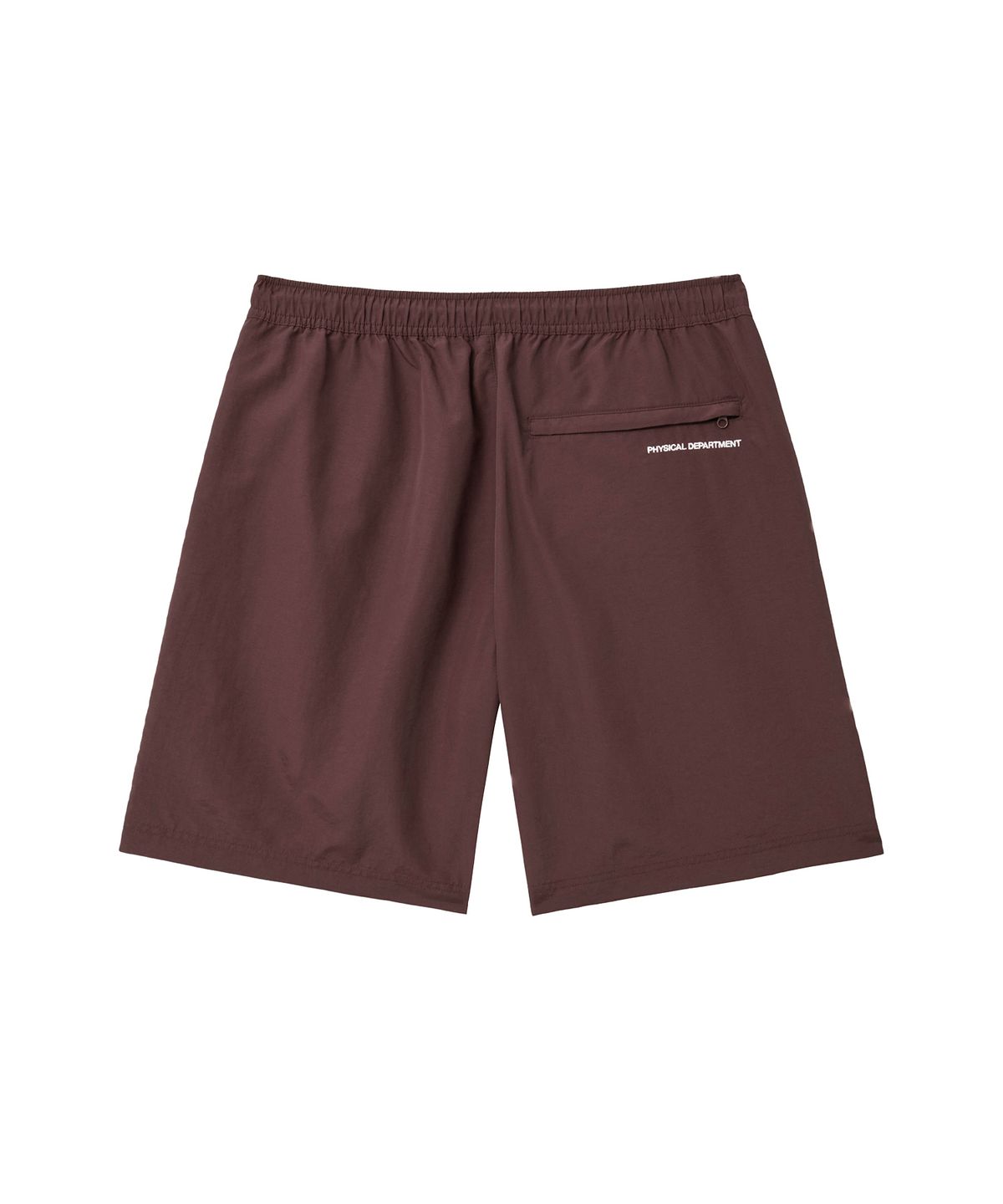 핍스 모터사이클(PHYPS MOTORCYCLE) Nylon Wing Logo 7Inch Packable Beach Shorts Burgundy