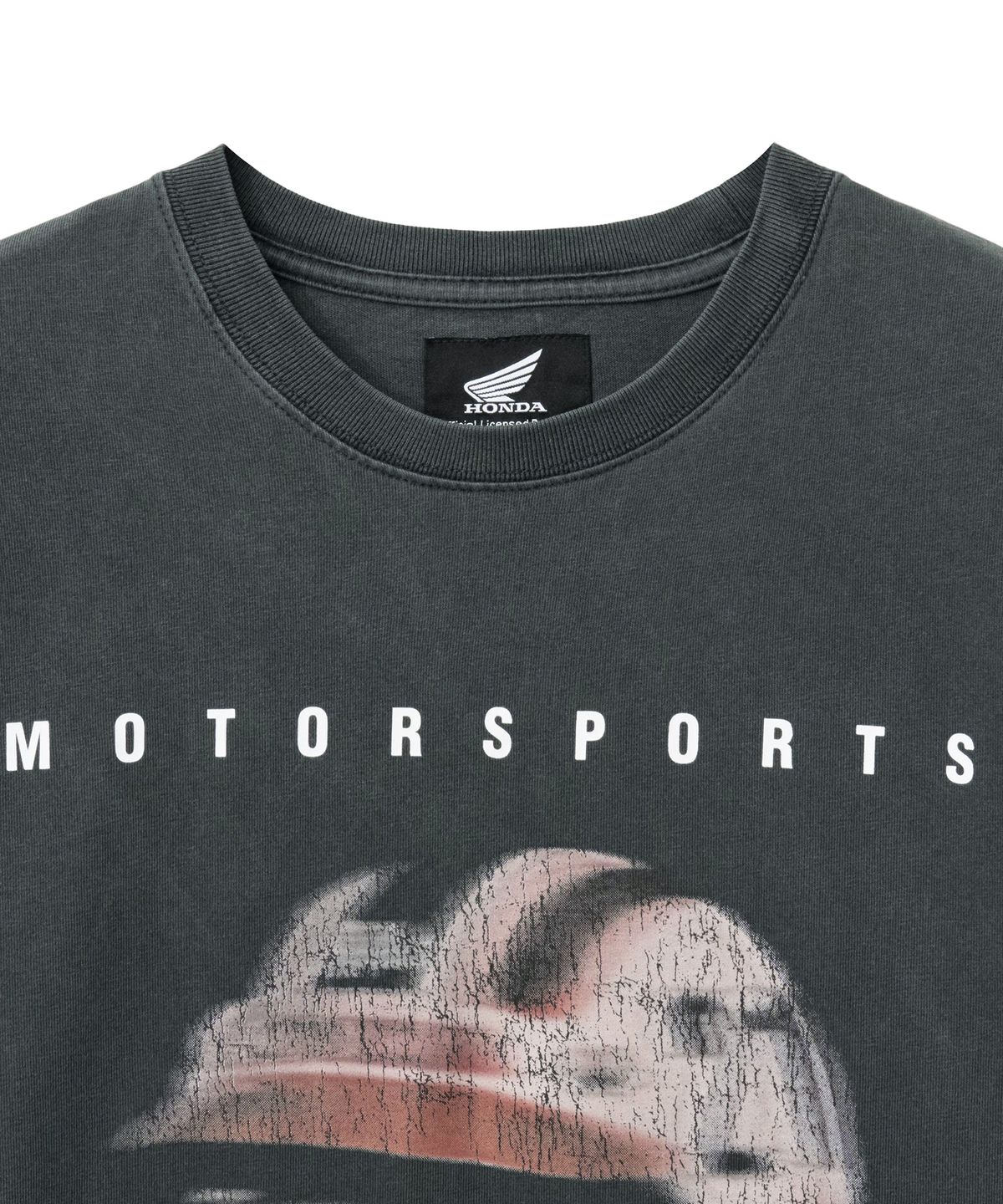 핍스 모터사이클(PHYPS MOTORCYCLE) Motorsports Helmet Short Sleeve Charcoal