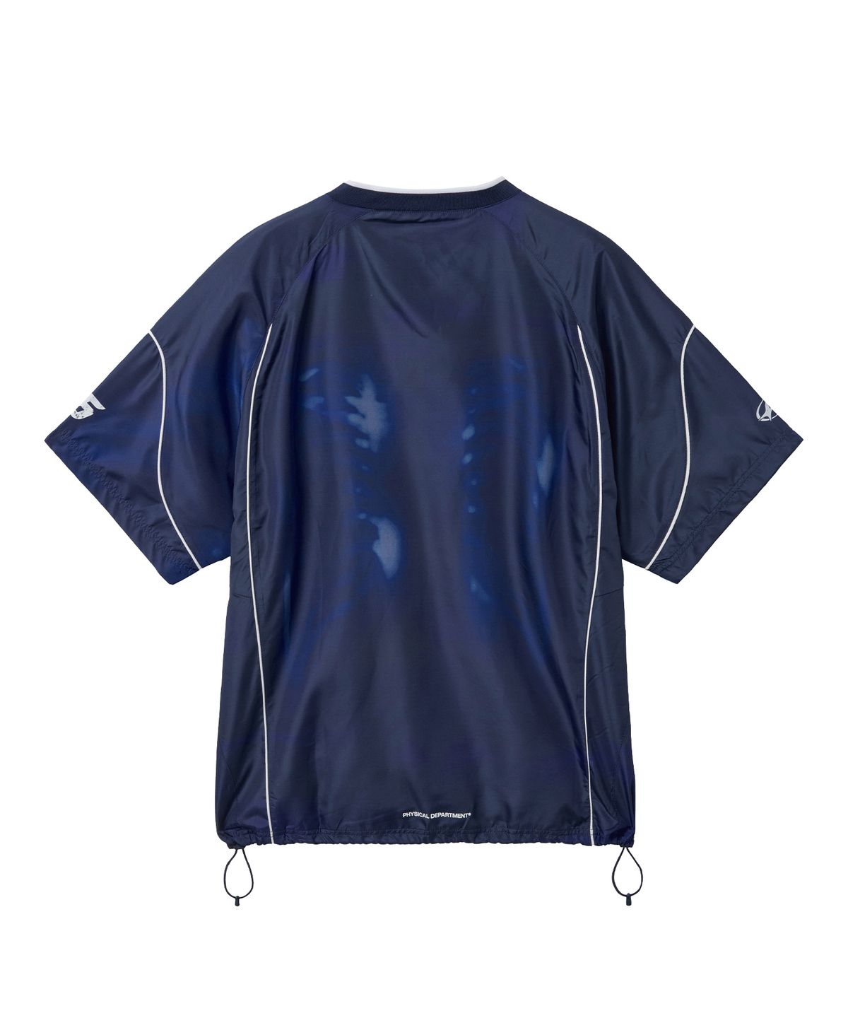 핍스 모터사이클(PHYPS MOTORCYCLE) Nylon X-Ray Racing Short Sleeve Blue