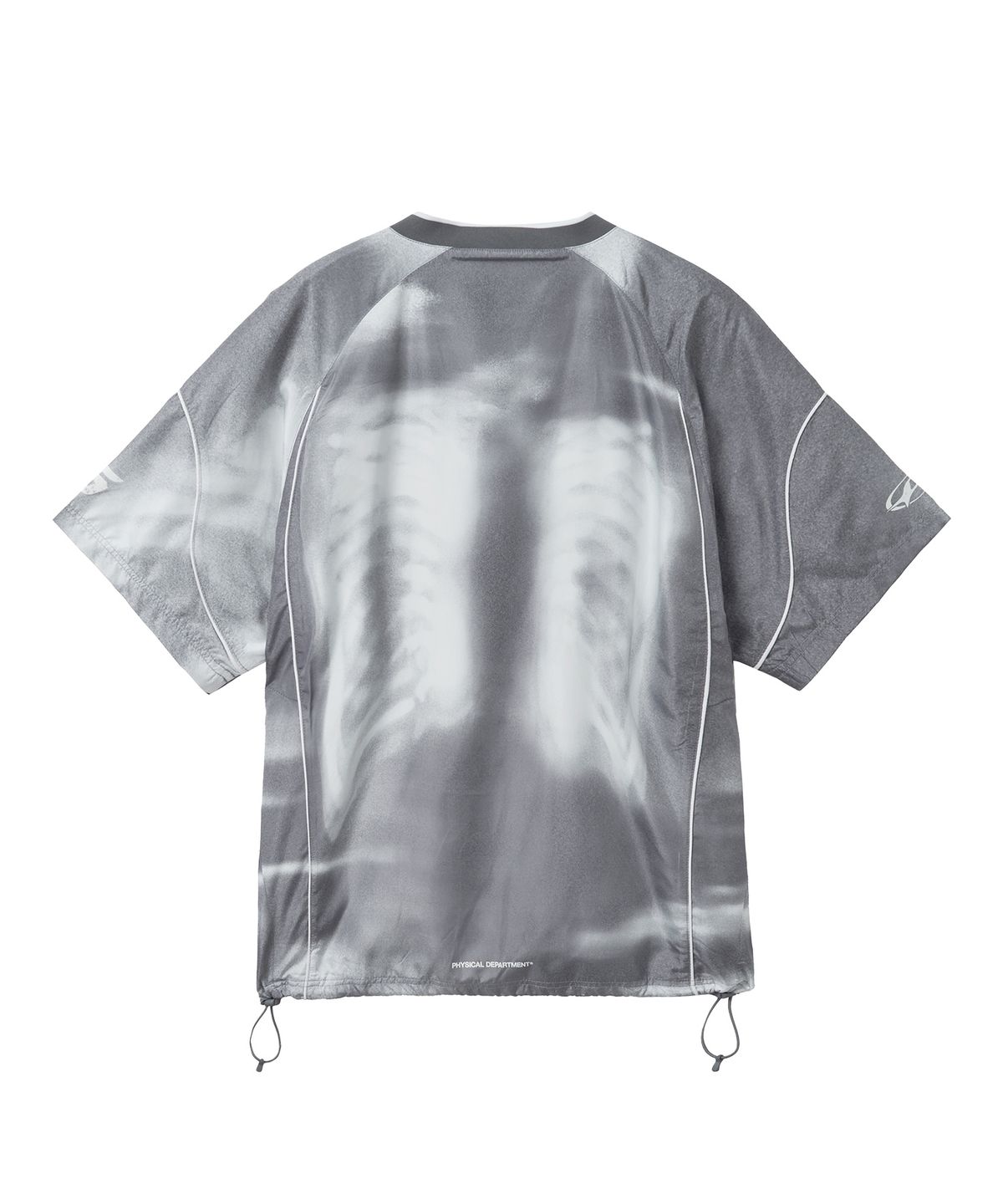 핍스 모터사이클(PHYPS MOTORCYCLE) Nylon X-Ray Racing Short Sleeve Gray