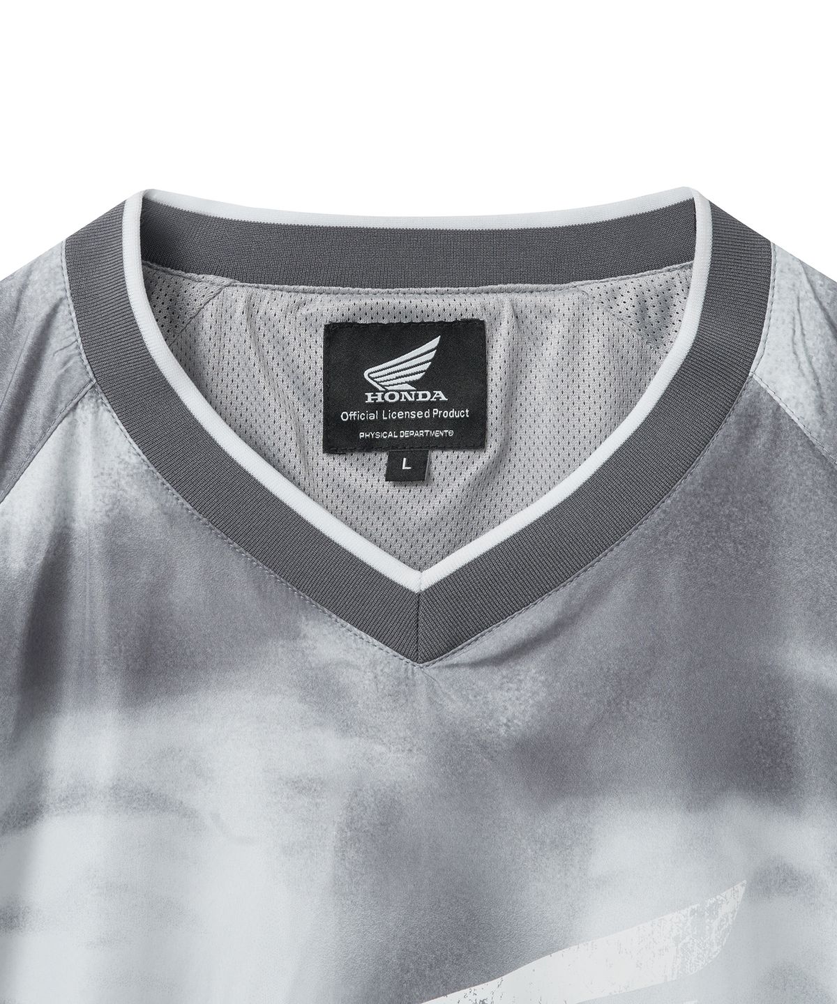 핍스 모터사이클(PHYPS MOTORCYCLE) Nylon X-Ray Racing Short Sleeve Gray