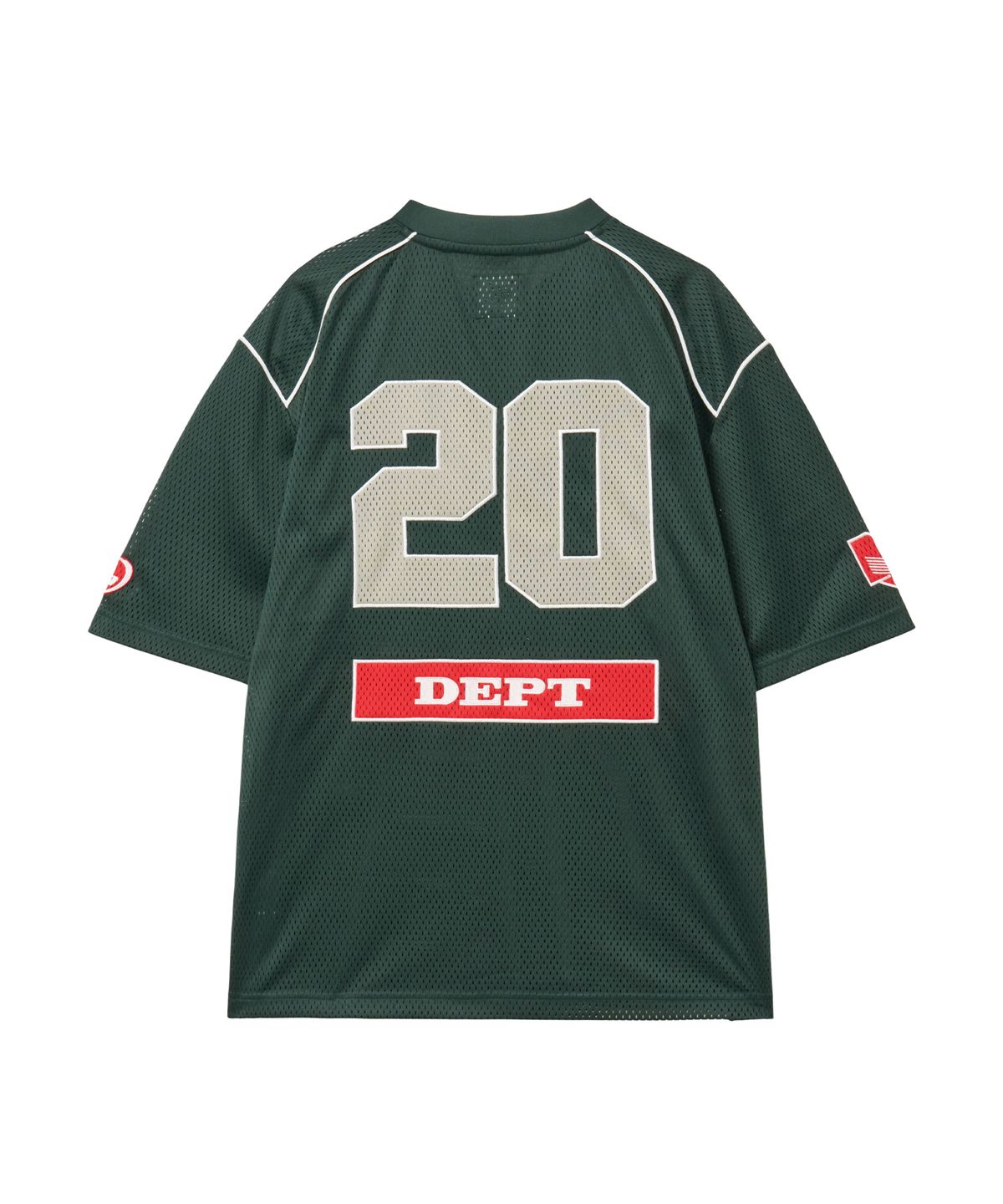핍스 모터사이클(PHYPS MOTORCYCLE) Motorcycle Piping Mesh Short Sleeve Green