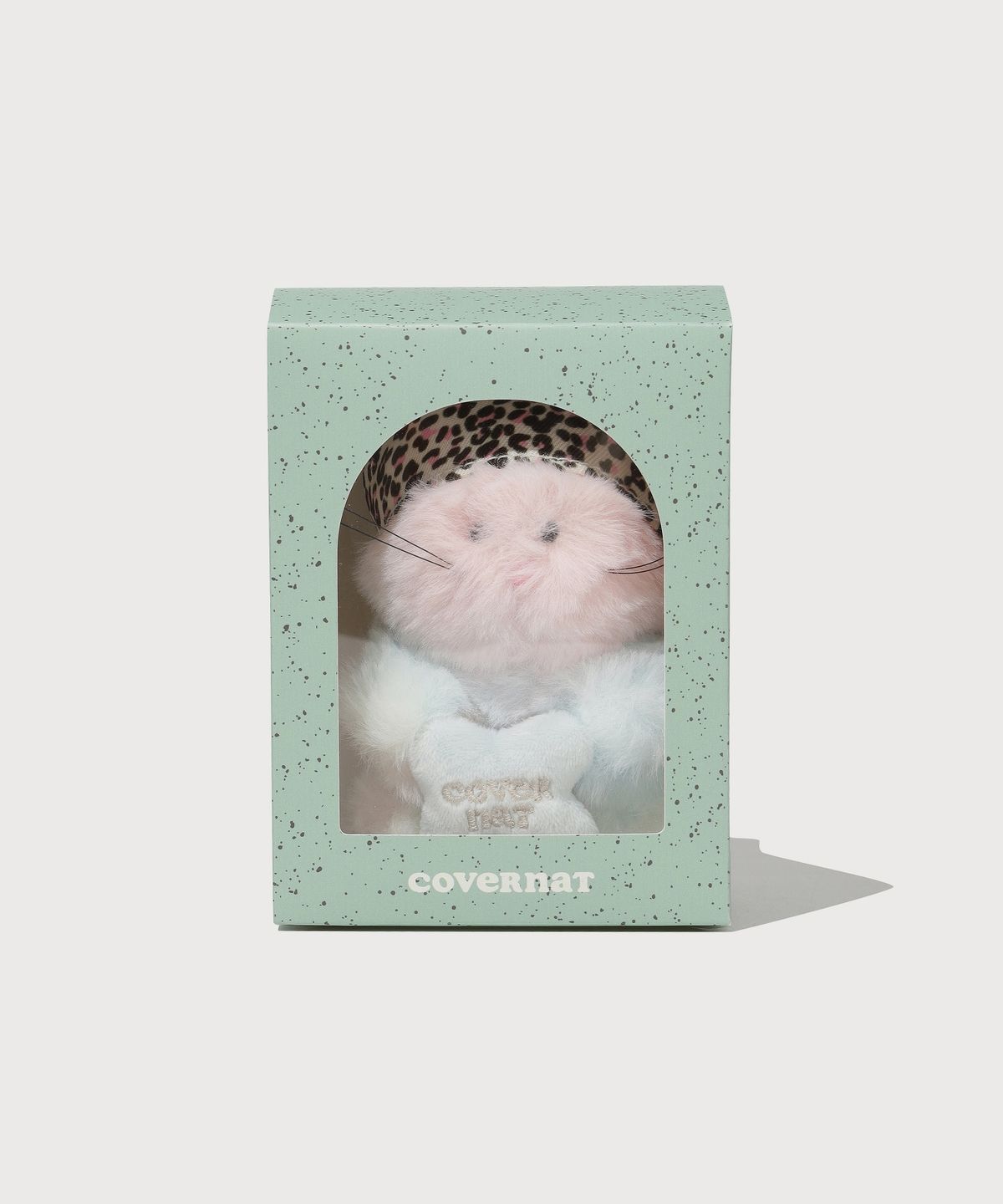 커버낫 우먼(COVERNAT WOMAN) 클로버 베어 키링 핑크