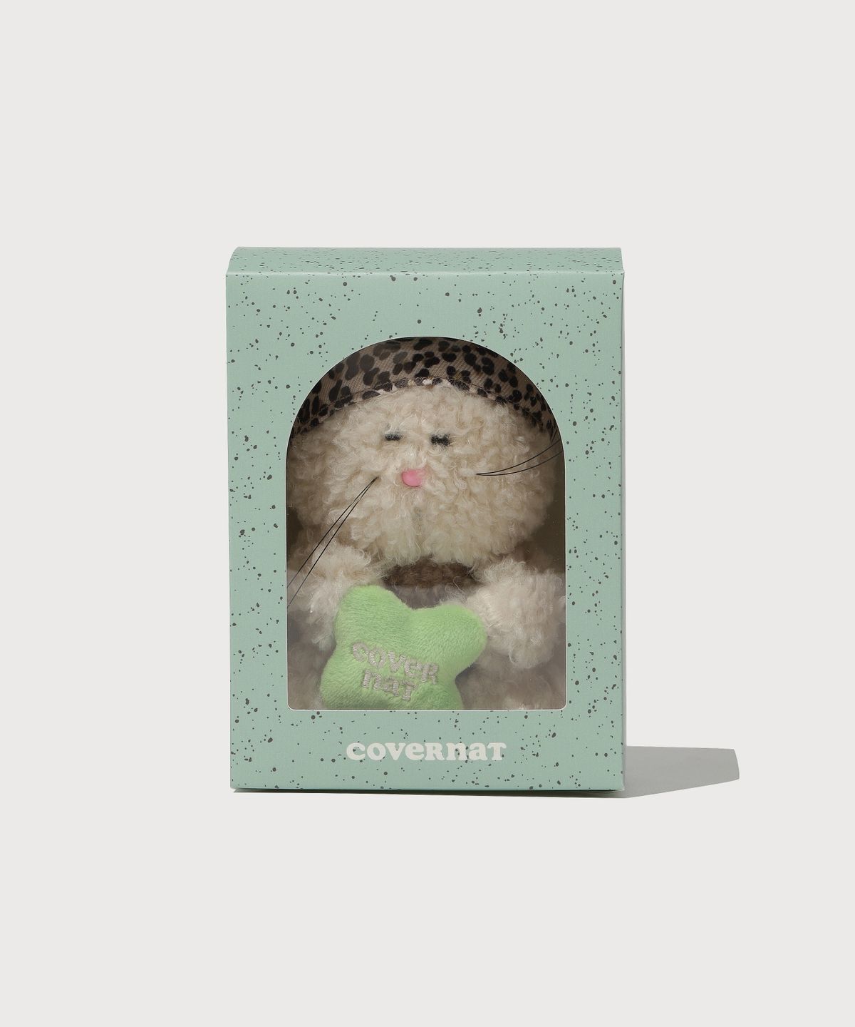 커버낫 우먼(COVERNAT WOMAN) 클로버 베어 키링 베이지
