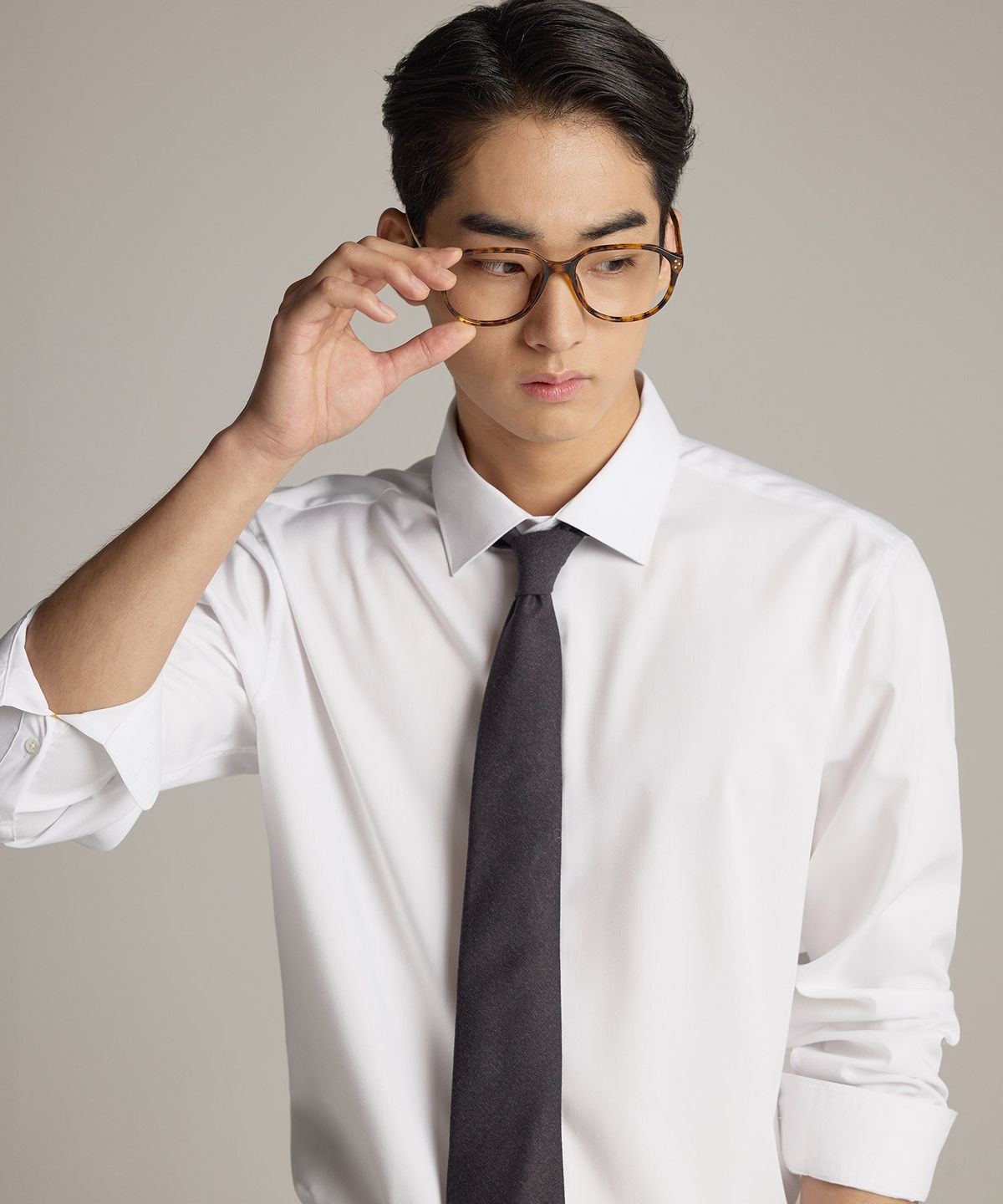 에스티코(STCO) Gentlemens Philosophy [자개단추] 텐셀 플루이드 셔츠 2종 택1 (포켓/베이직)