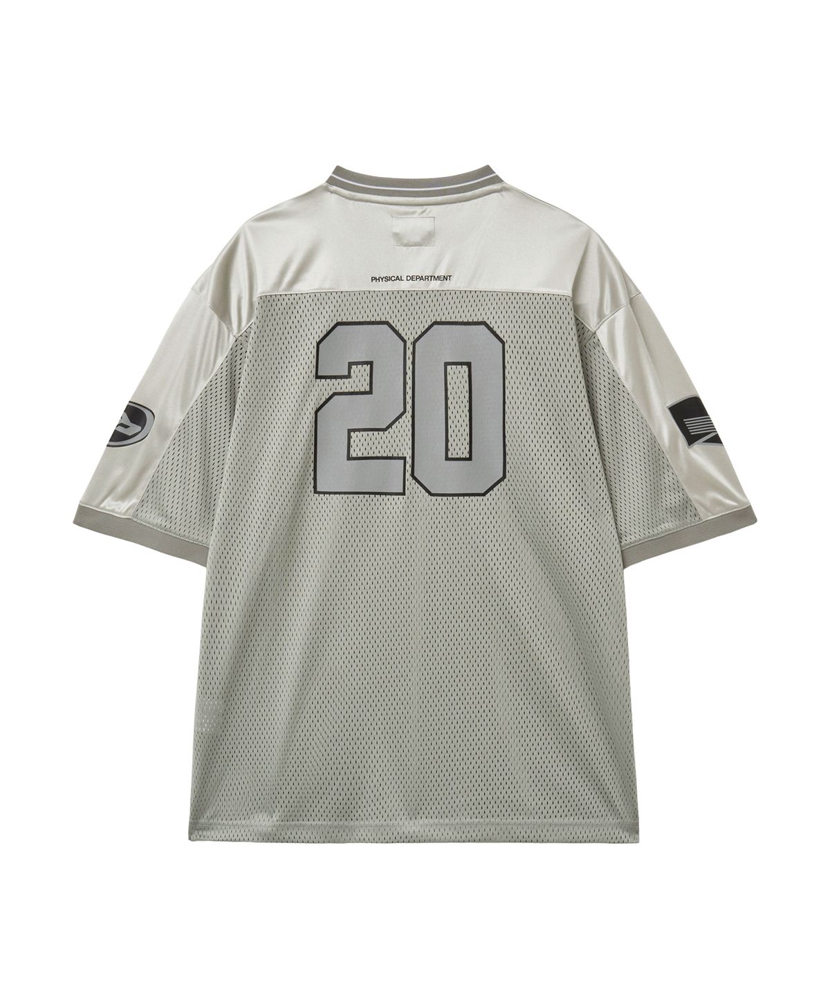 핍스 모터사이클(PHYPS MOTORCYCLE) Original Wing Logo Mesh T-Shirt Gray