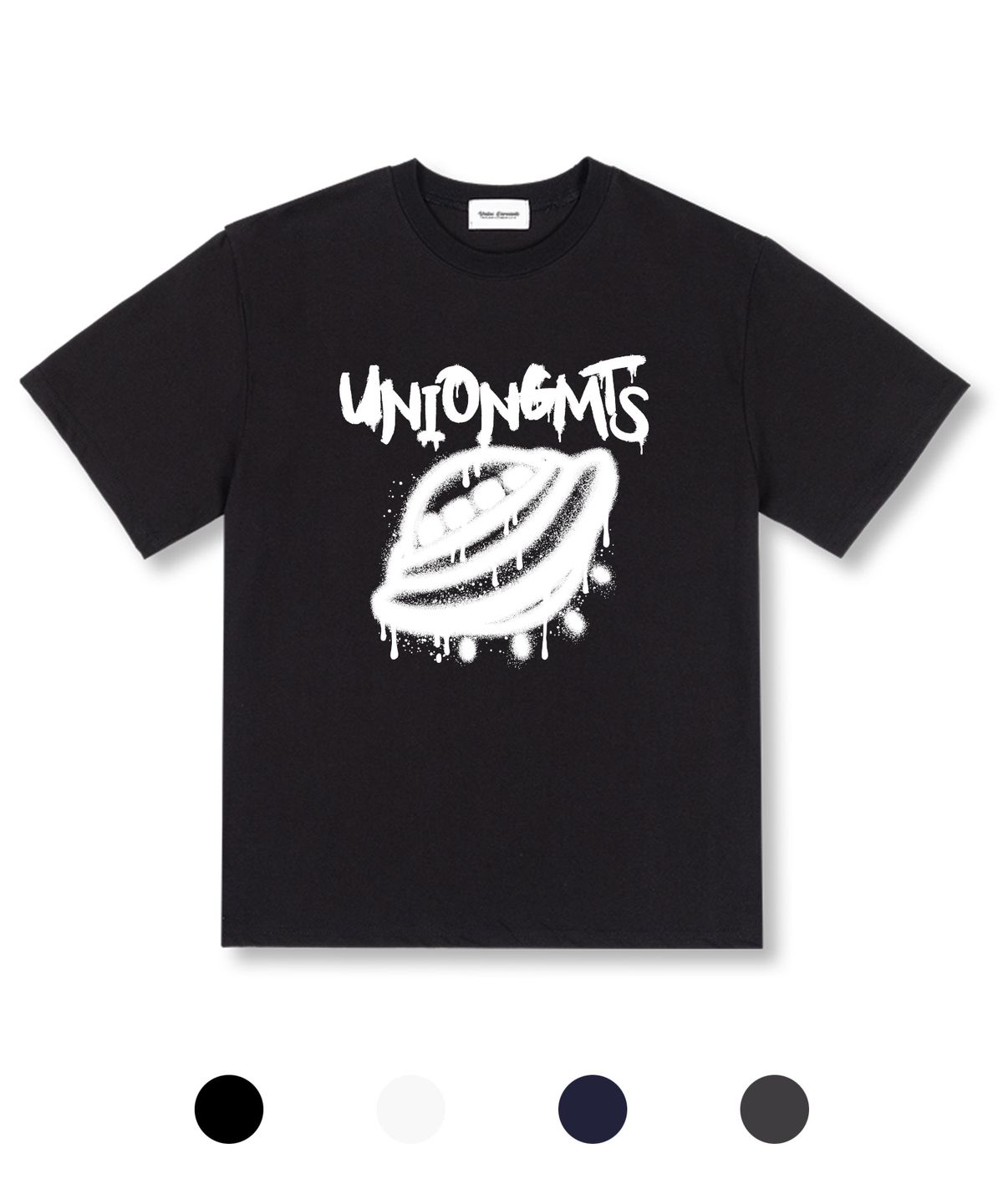 유니온가먼츠(UNION GARMENTS) 유에프오 오버핏 반팔 티셔츠 4COLOR