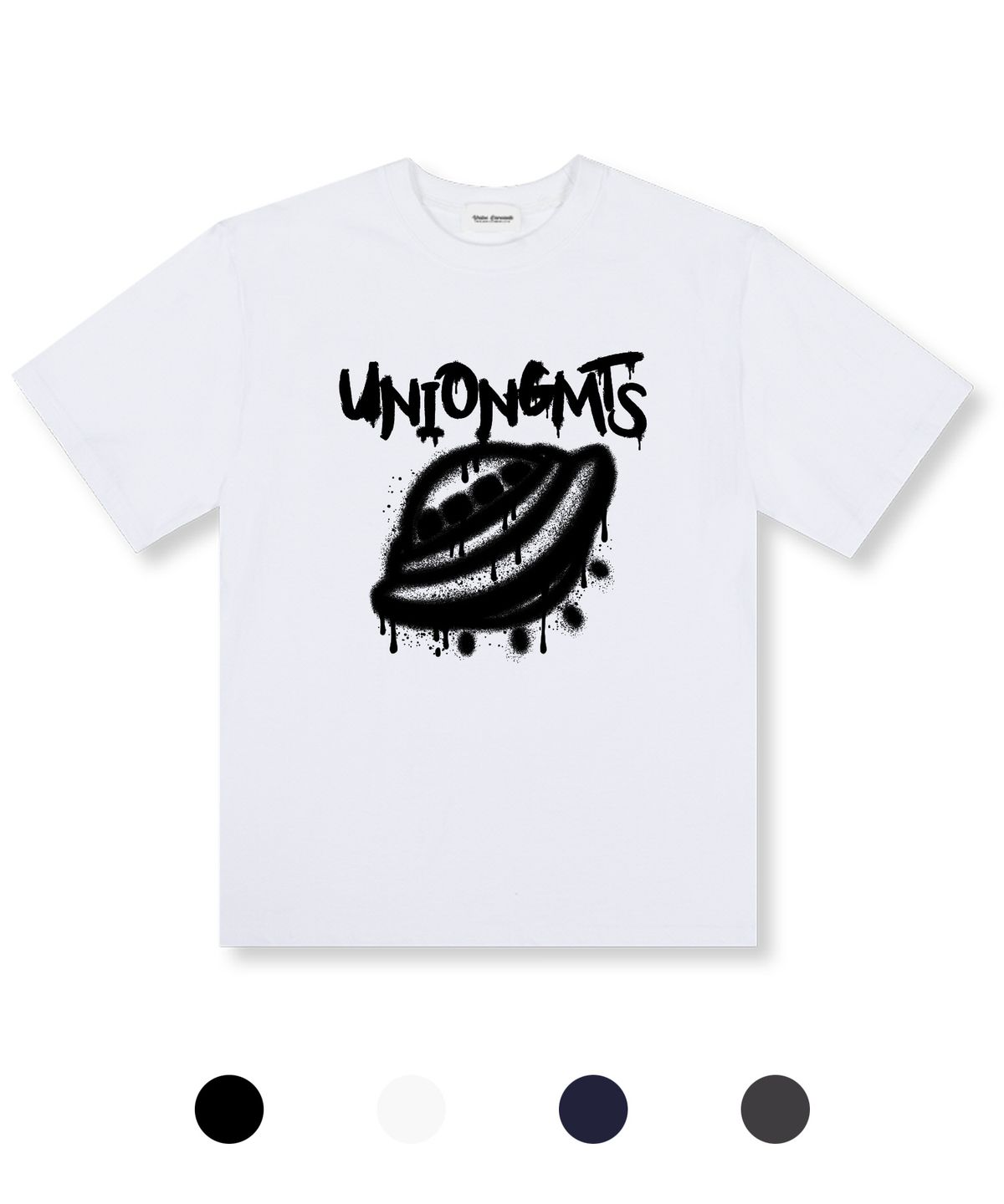 유니온가먼츠(UNION GARMENTS) 유에프오 오버핏 반팔 티셔츠 4COLOR
