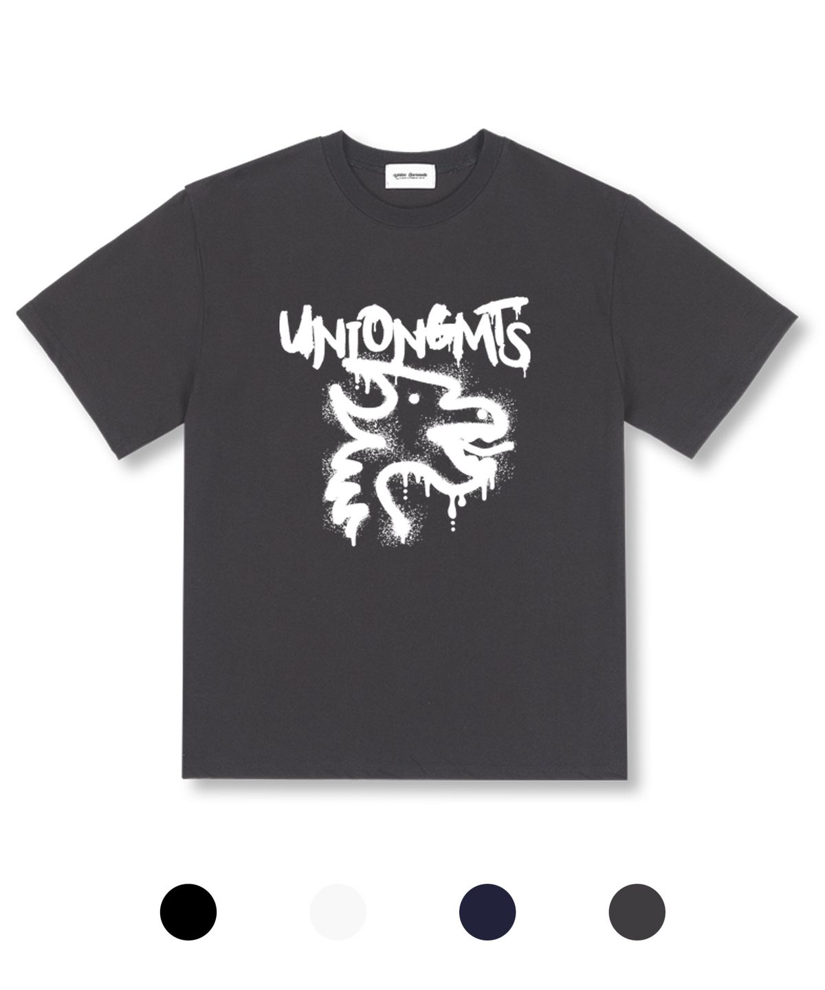 유니온가먼츠(UNION GARMENTS) 드레곤 오버핏 반팔 티셔츠 4COLOR