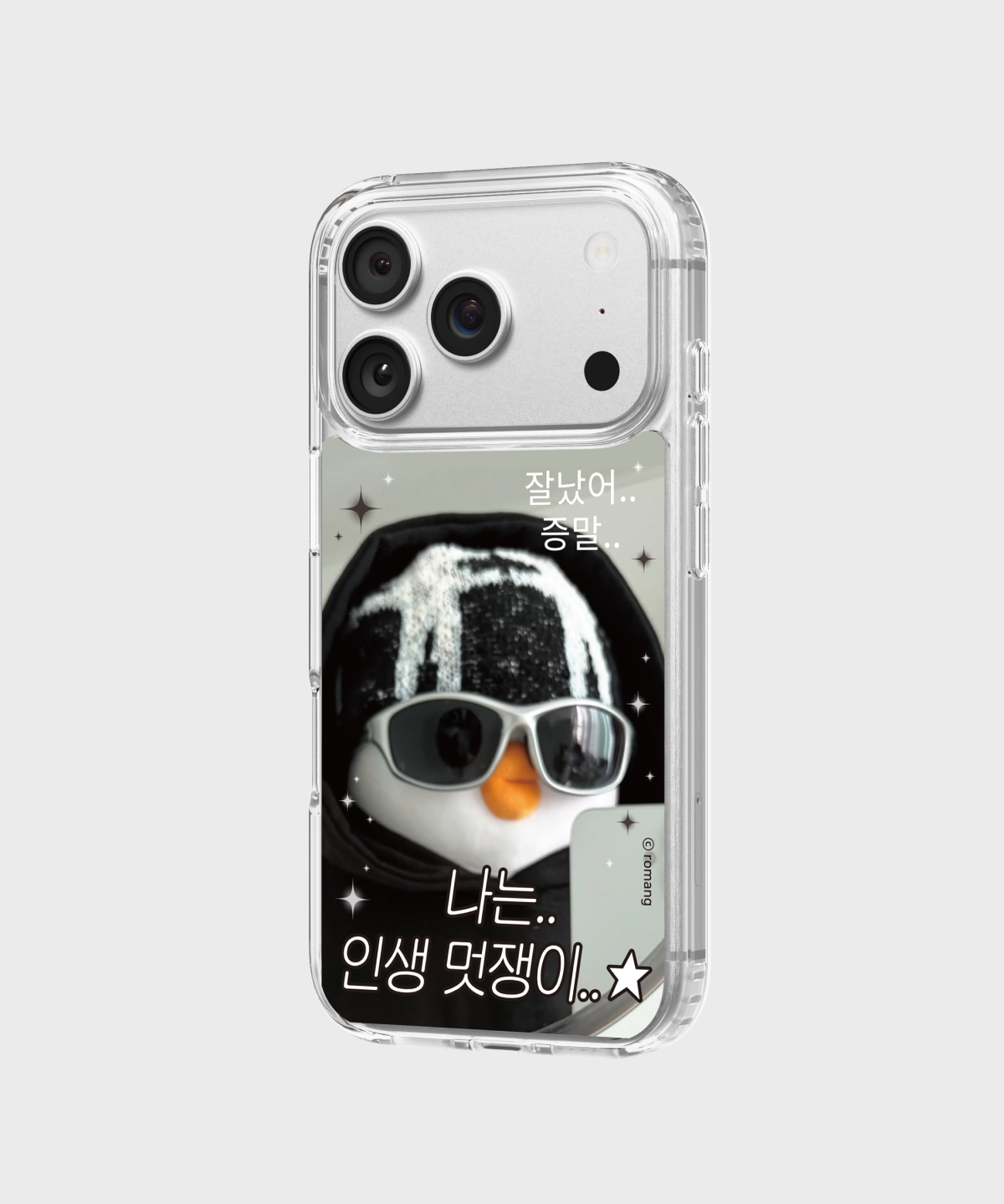 에스엘비에스(SLBS) 베베더오리 멋쟁이 클리어 마그넷 케이스 for iPhone17 Series