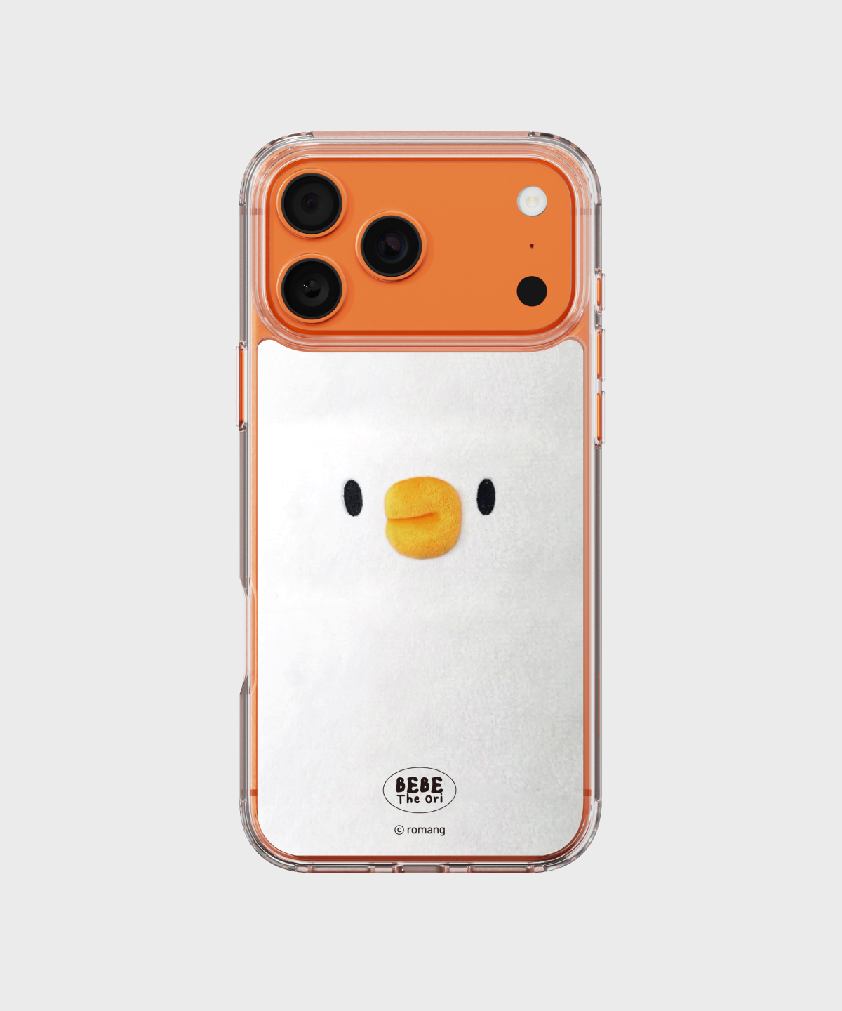 에스엘비에스(SLBS) 베베더오리 얼굴 클리어 마그넷 케이스 for iPhone17 Series + 데코 스티커 포함