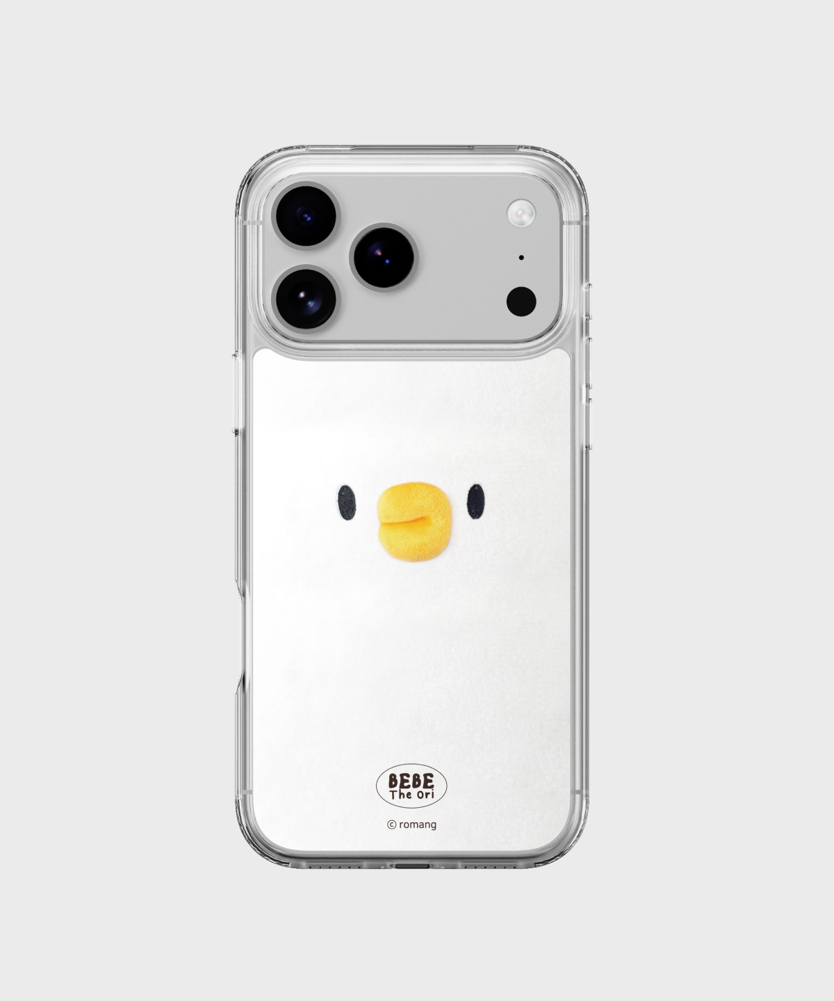 에스엘비에스(SLBS) 베베더오리 얼굴 클리어 마그넷 케이스 for iPhone17 Series + 데코 스티커 포함