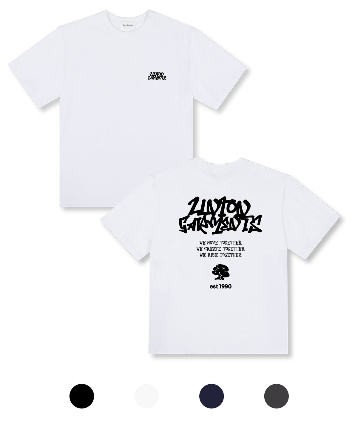 유니온가먼츠(UNION GARMENTS) 유니온무브 오버핏 반팔 티셔츠 4COLOR