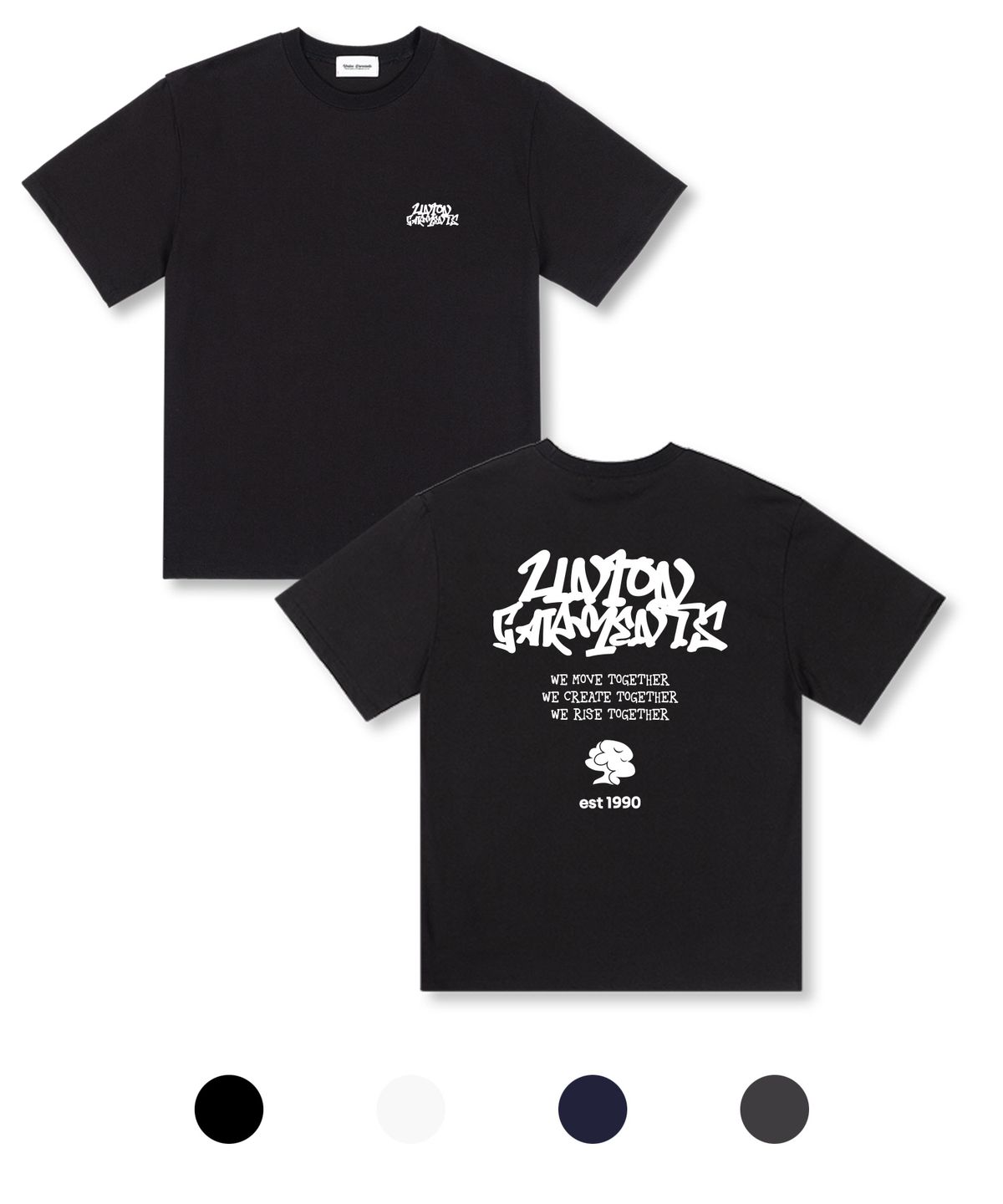 유니온가먼츠(UNION GARMENTS) 유니온무브 오버핏 반팔 티셔츠 4COLOR