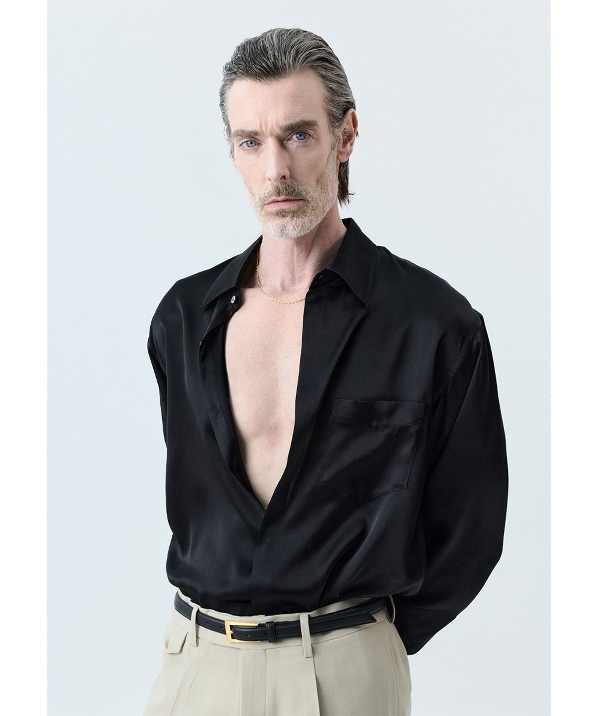 세비지(SAVAGE) Gold Hayseed Chain Necklace