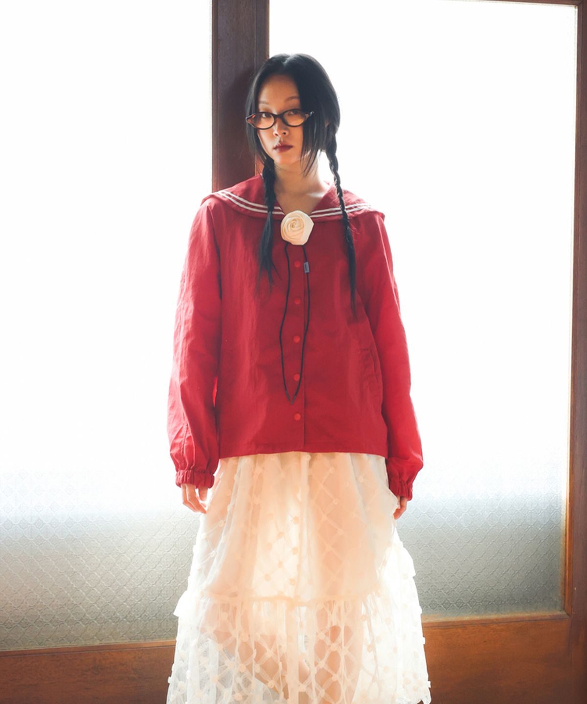 소르디(SORDI) Sailor Windbreaker_red