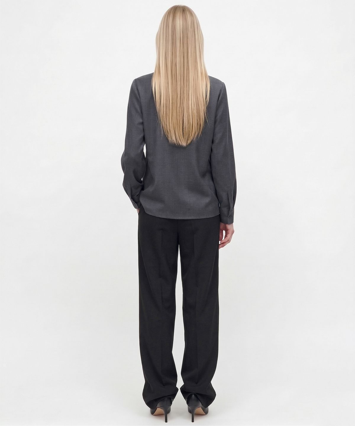 킴도(KIMDOH) Serein Blouse / Charcoal
