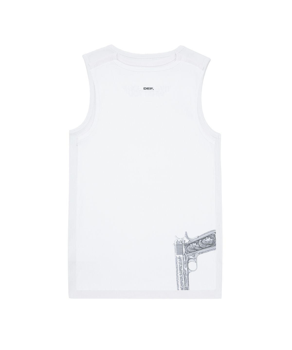 데프(DEF) MENS DEF. SLEEVELESS WHITE