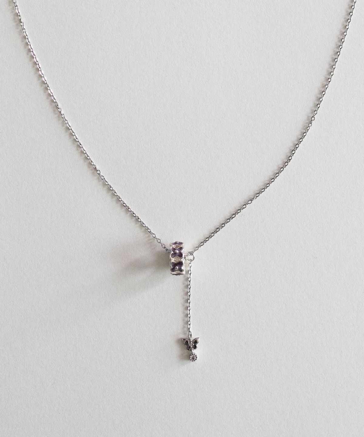 메리모티브(MERRYMOTIVE) Light wing necklace