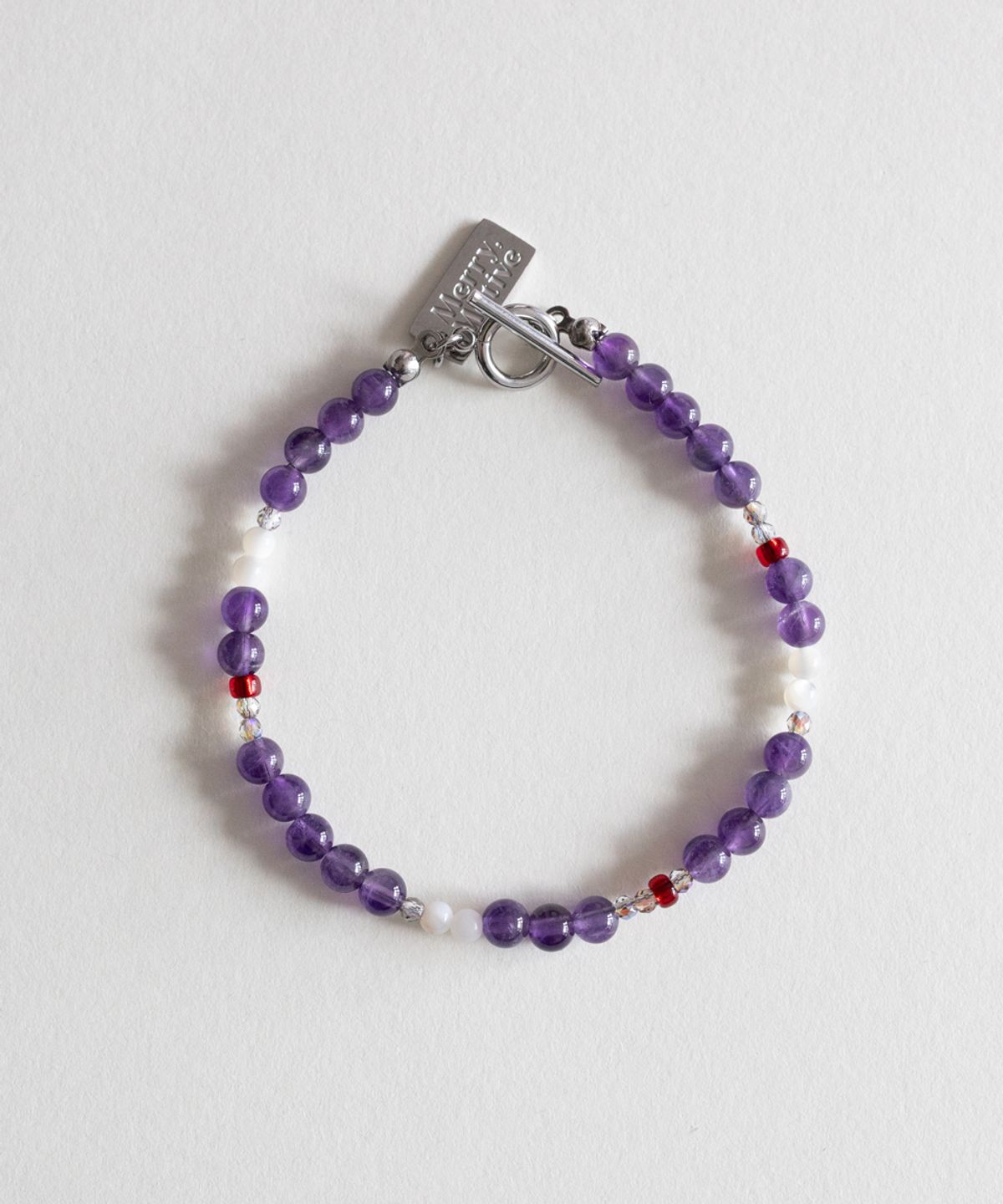 메리모티브(MERRYMOTIVE) Violet rain bracelet