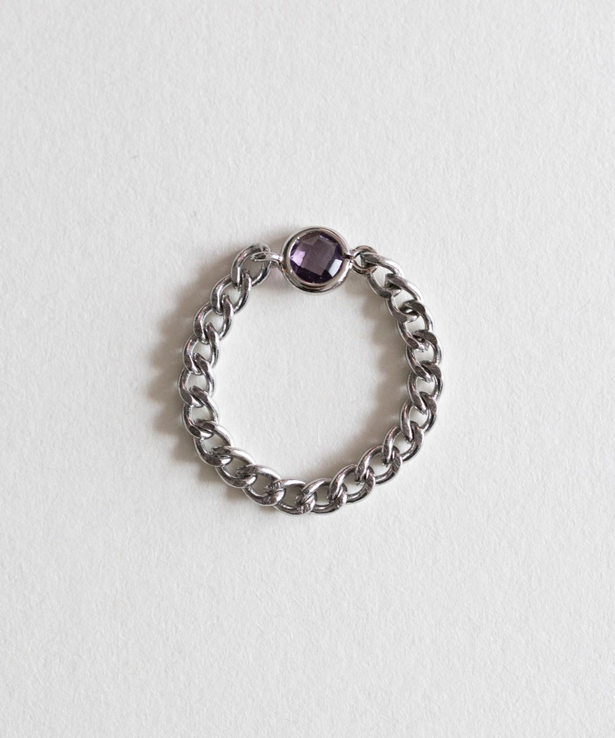 메리모티브(MERRYMOTIVE) Violet chain ring