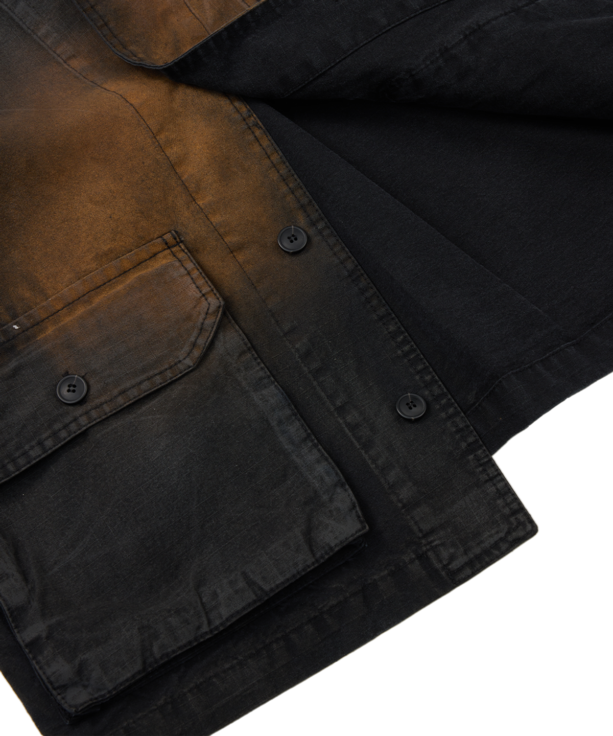 더 오피셜 레퓨지(THE OFFICIAL REFUGE) HAND BRUSHED VINTAGE JACKET BLACK