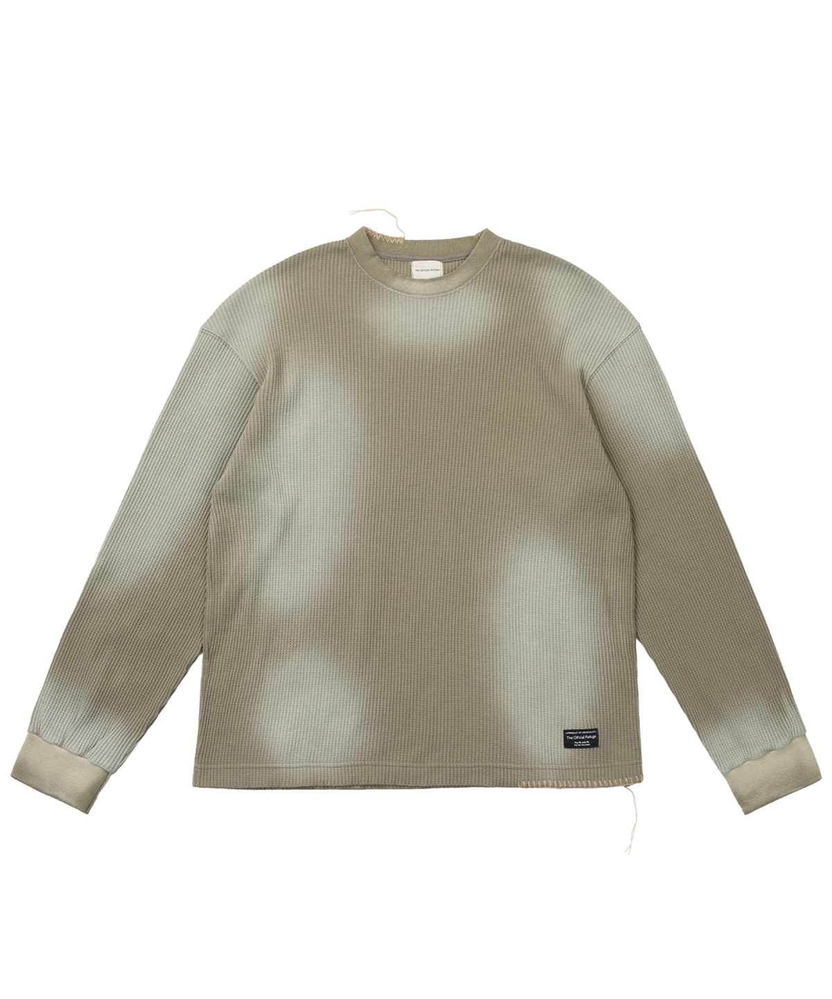 더 오피셜 레퓨지(THE OFFICIAL REFUGE) HAND BRUSHED BLEECH SHIRT KHAKI