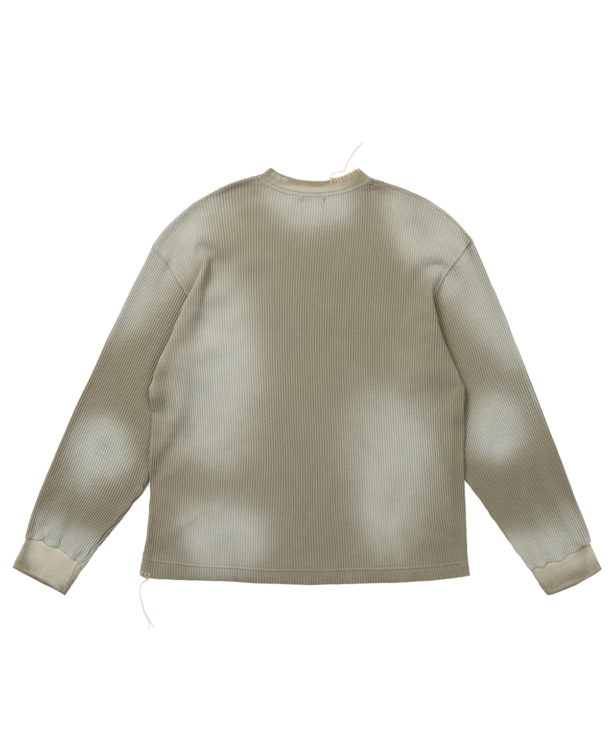 더 오피셜 레퓨지(THE OFFICIAL REFUGE) HAND BRUSHED BLEECH SHIRT KHAKI