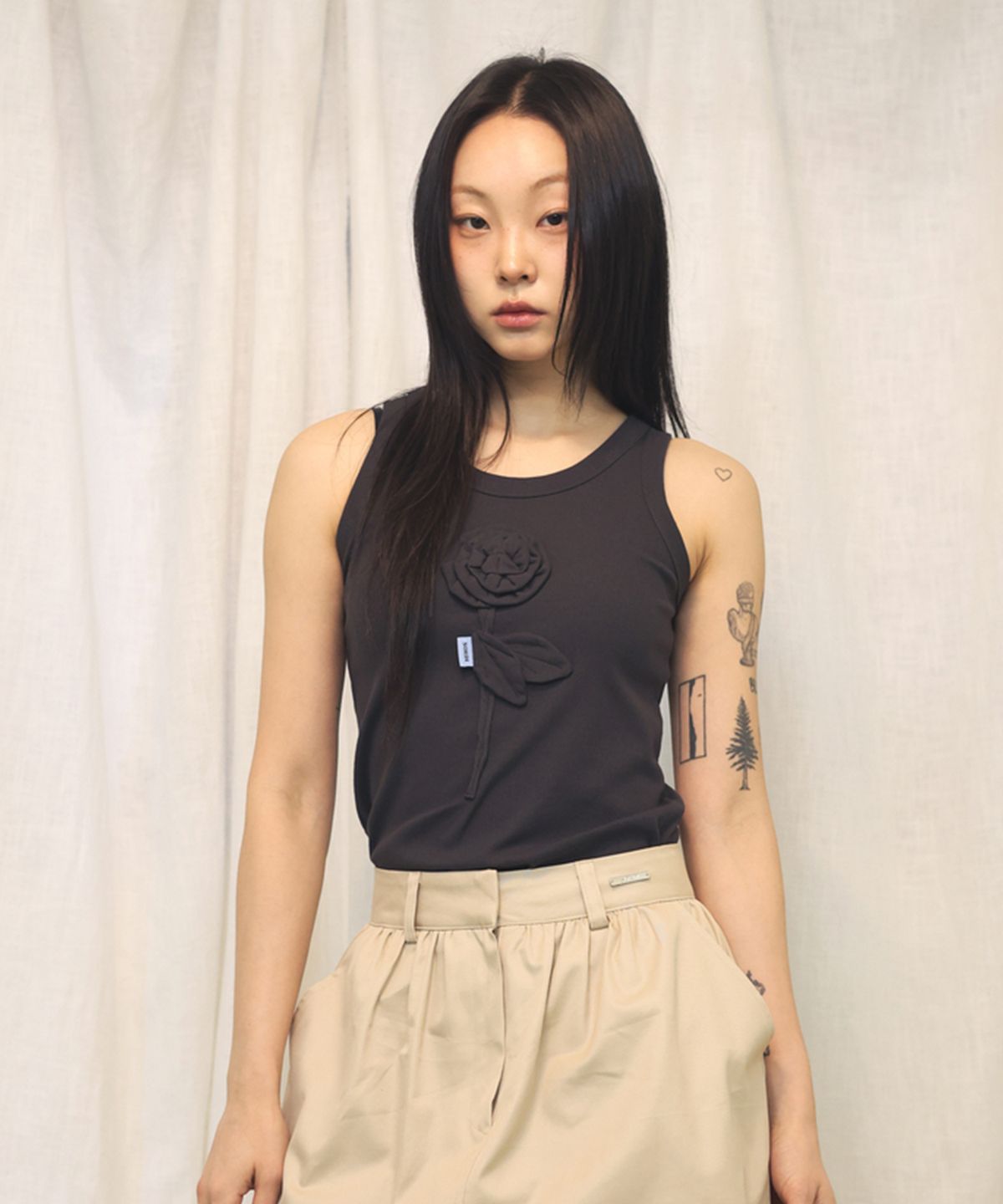 소르디(SORDI) Sping Sleeveless_charcoal