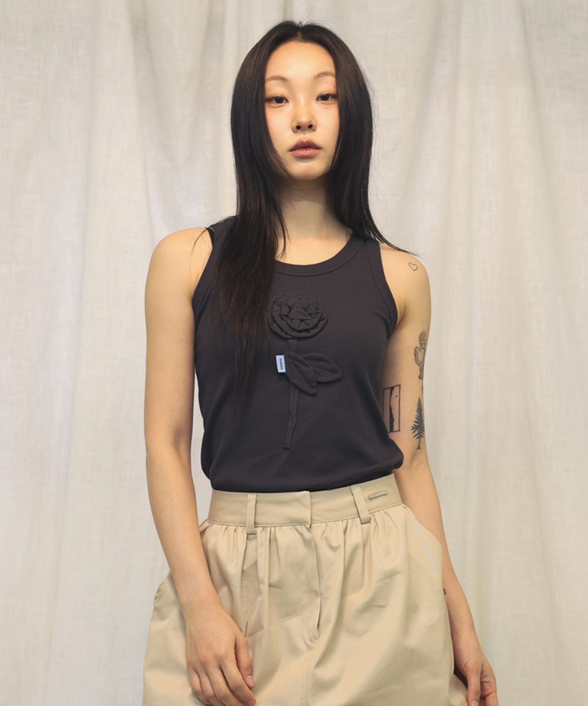 소르디(SORDI) Sping Sleeveless_charcoal