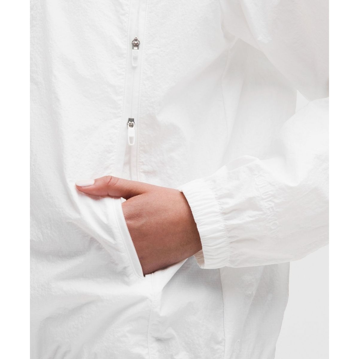 룰루레몬(LULULEMON) 라이트웨이트 UV 프로텍티브 패커블 재킷  WHT