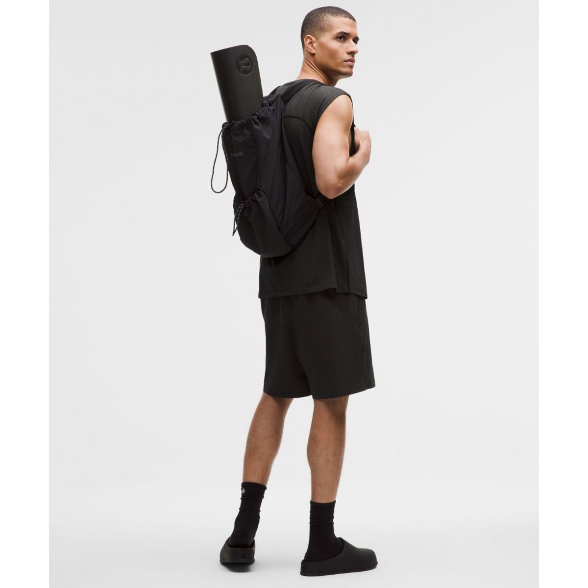 룰루레몬(LULULEMON) 투인원 컨버터블 백팩 21L  BLK GGRE