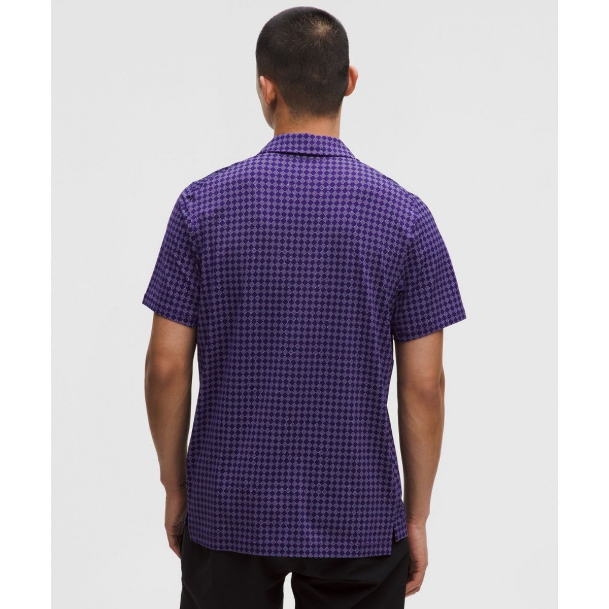 룰루레몬(LULULEMON) 로고 스포츠 폴로 숏슬리브  DSLM