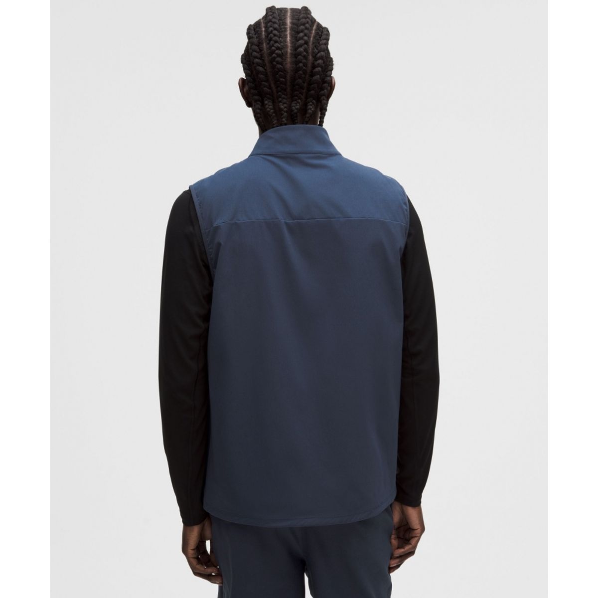 룰루레몬(LULULEMON) 윈드프루프 풀집 골프 베스트 *로고  CLBL