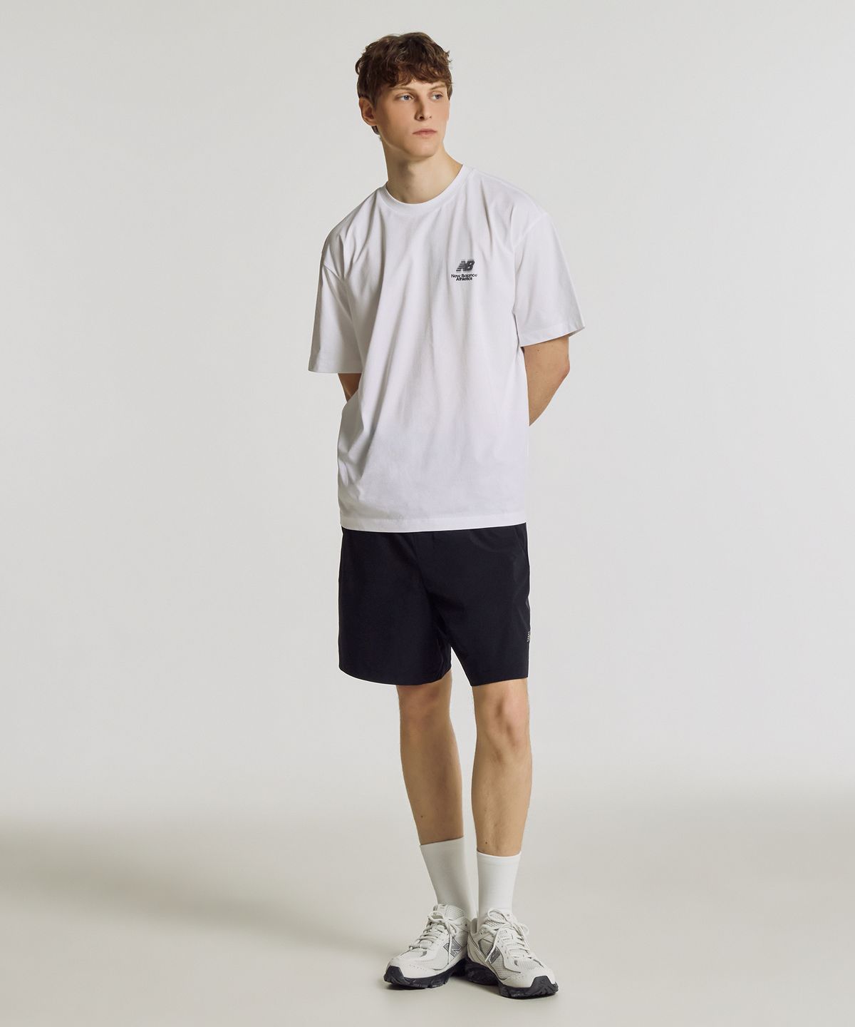 뉴발란스(NEW BALANCE) NBNEG31603 / UNI FROZEN BOSTON 반팔티 (WHITE)