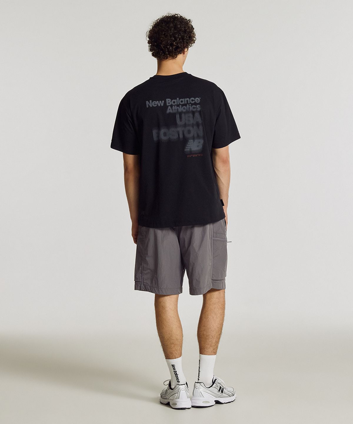 뉴발란스(NEW BALANCE) NBNEG31603 / UNI FROZEN BOSTON 반팔티 (BLACK)