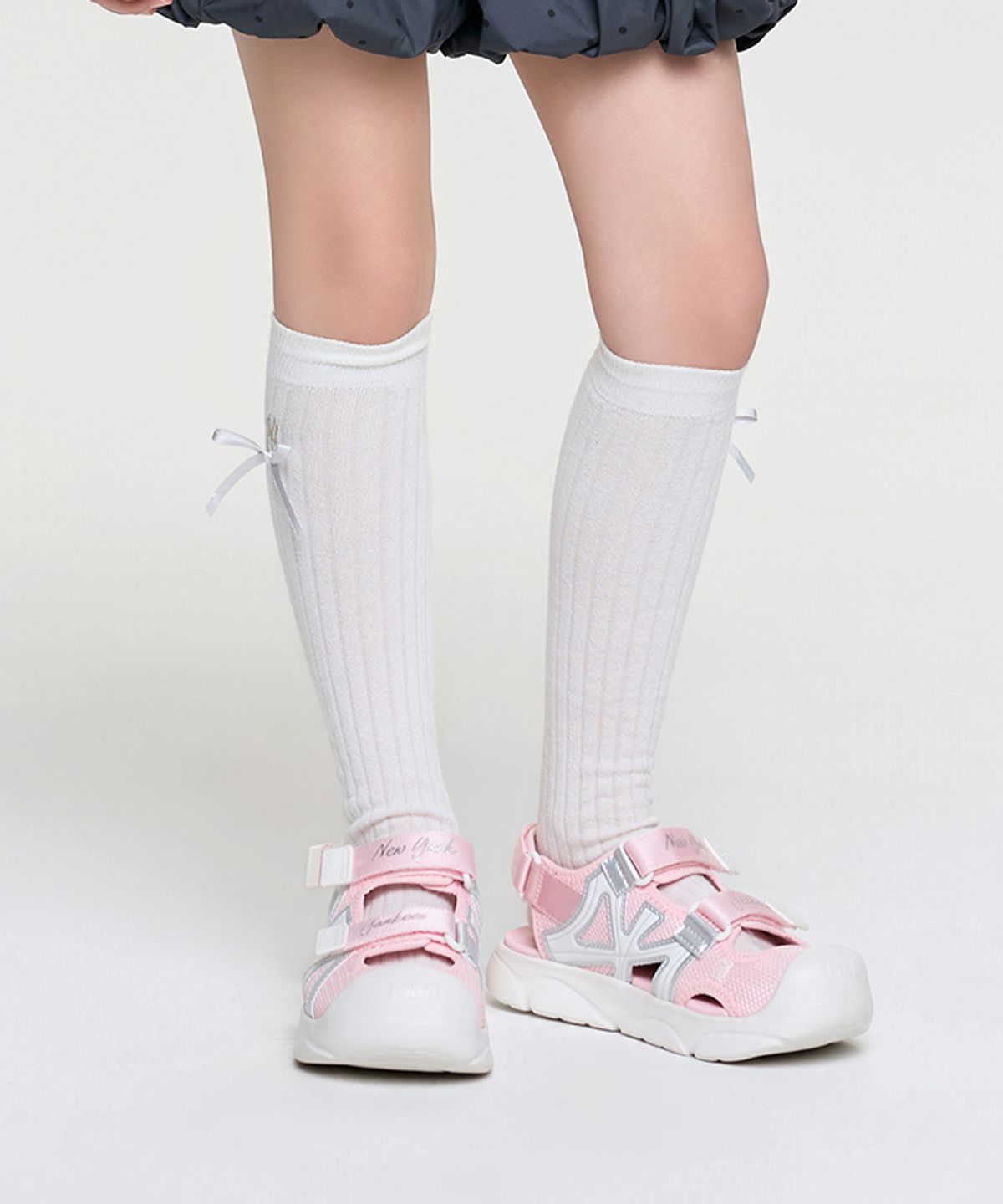 엠엘비 키즈(MLB KIDS) 에이스 러너 샌들 NY (L.Pink)