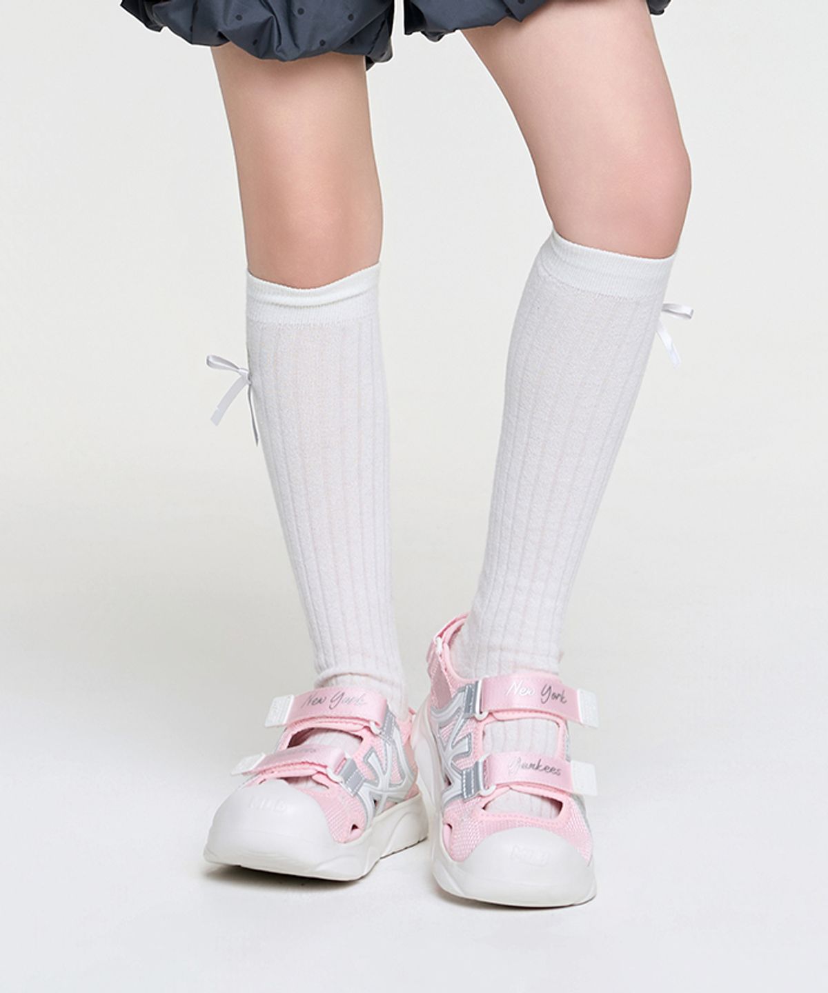 엠엘비 키즈(MLB KIDS) 에이스 러너 샌들 NY (L.Pink)