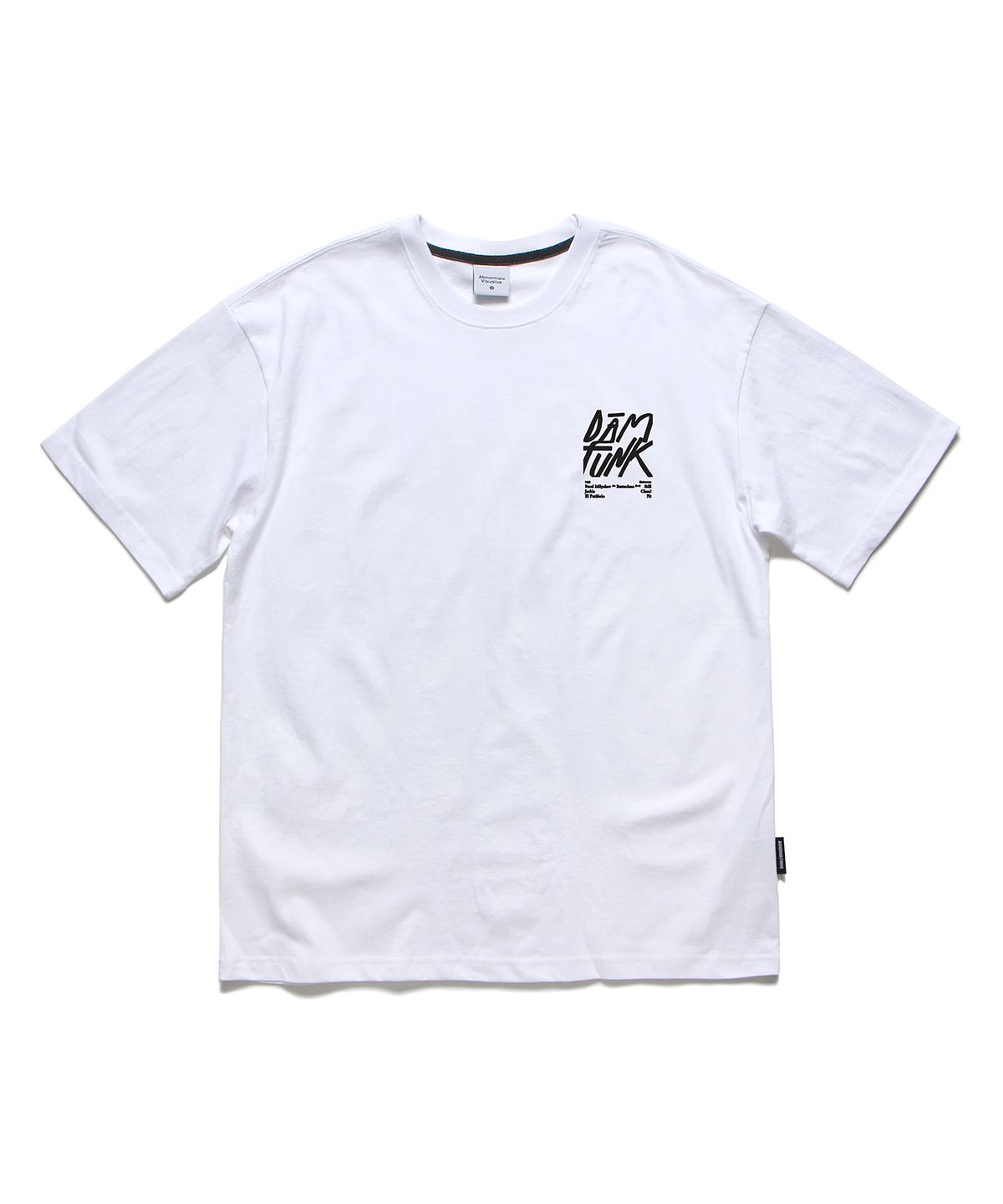 앱놀머씽(ABNORMALTHING) DP 오버핏 티셔츠 블랙 (DP T-SHIRT BLACK)