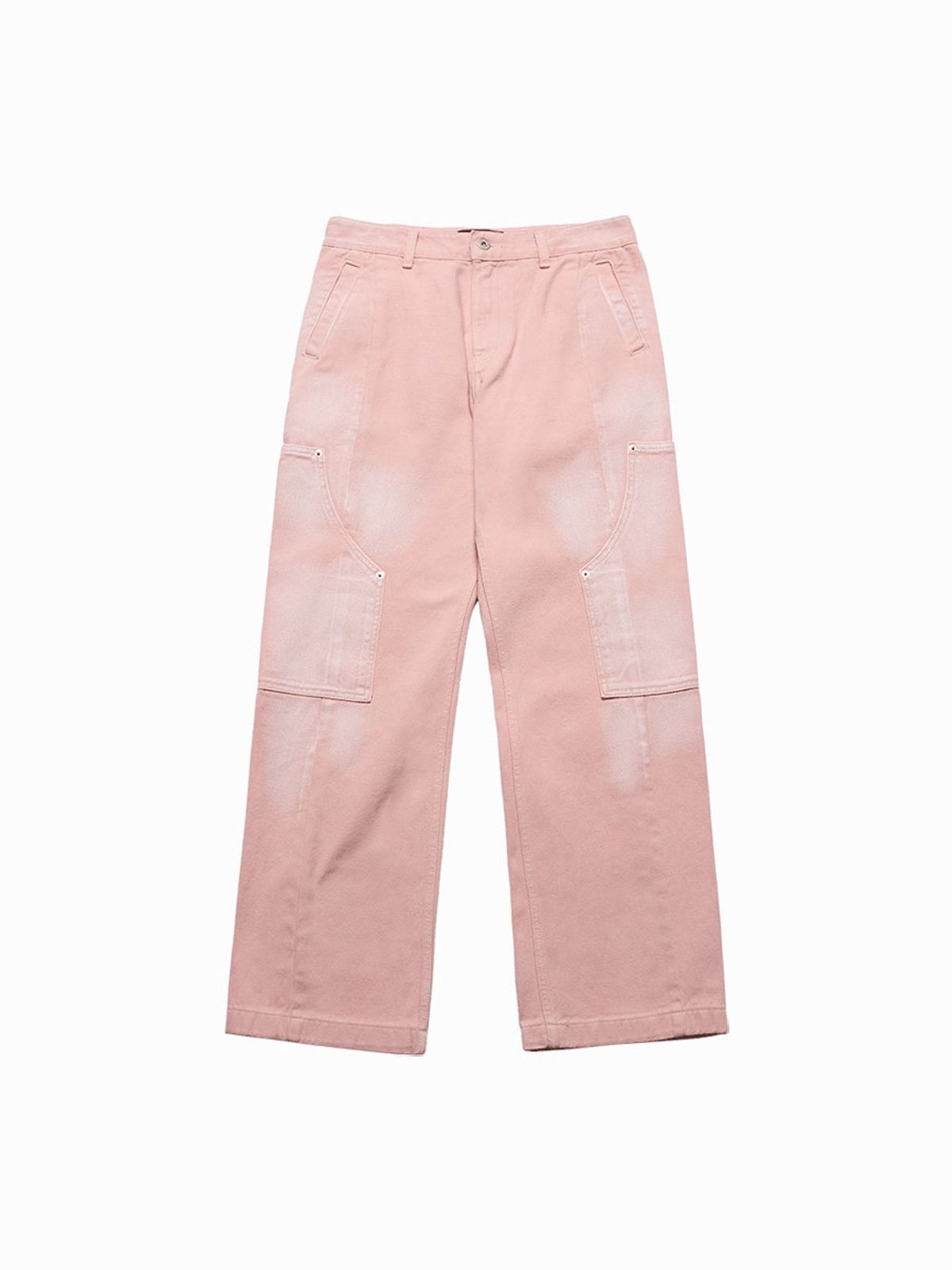 아크메드라비(ACME DE LA VIE) PAINT CARPENTER DETAIL DENIM PANTS