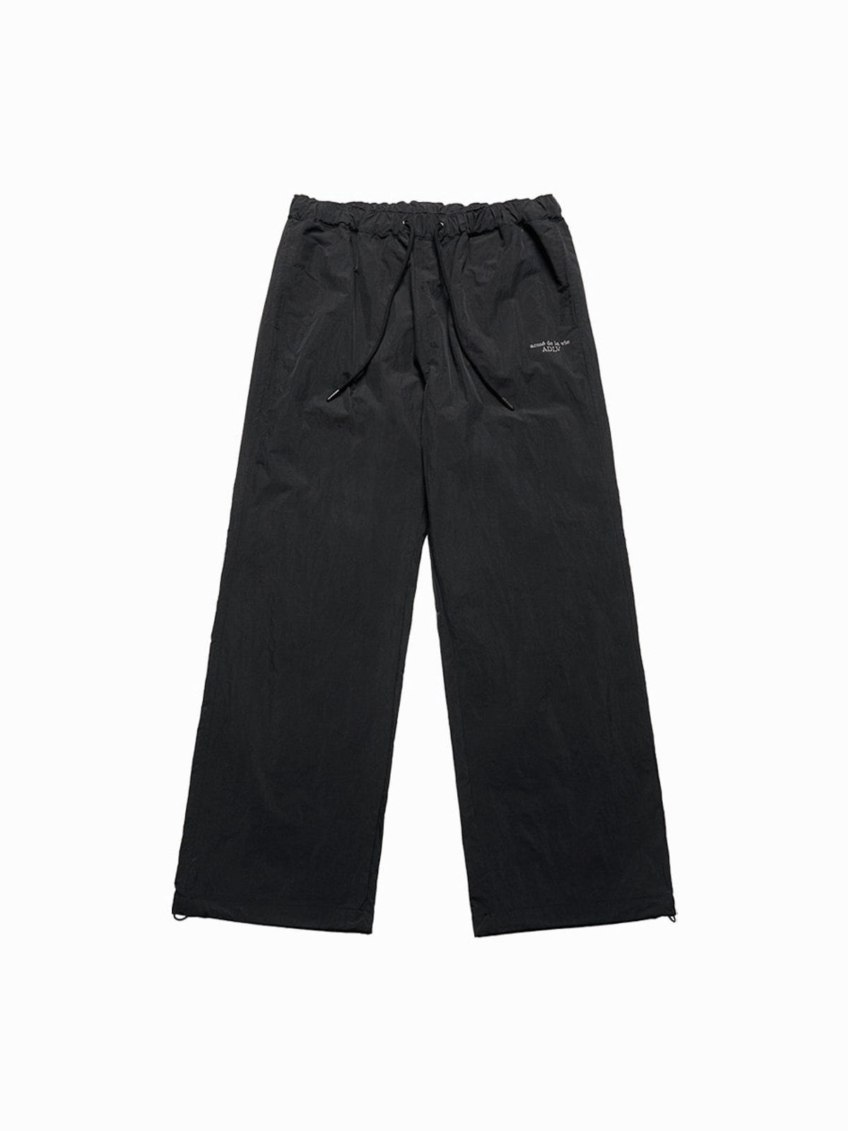 아크메드라비(ACME DE LA VIE) SOLID NYLON WIDE PANTS